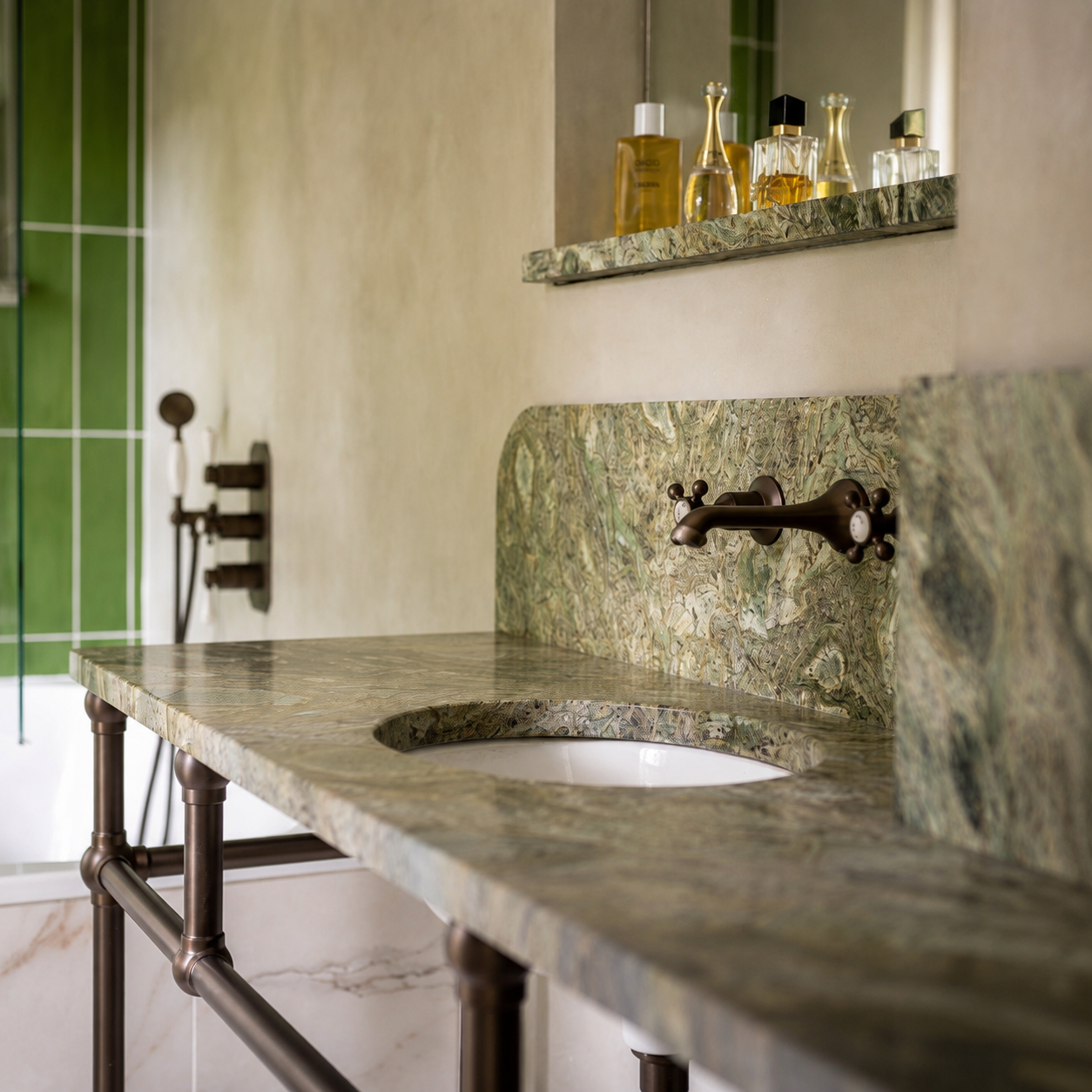 Design Inspiration: A Luxury Bathroom Designed Around City Bronze - Rutland London