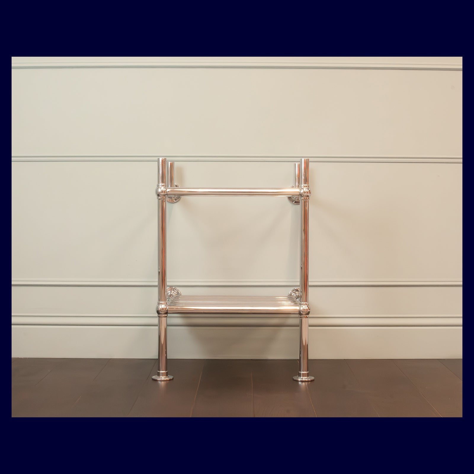 Ex-Display Cadogan Vanity Stand - 560 x 760 - Polished Chrome - Rutland London