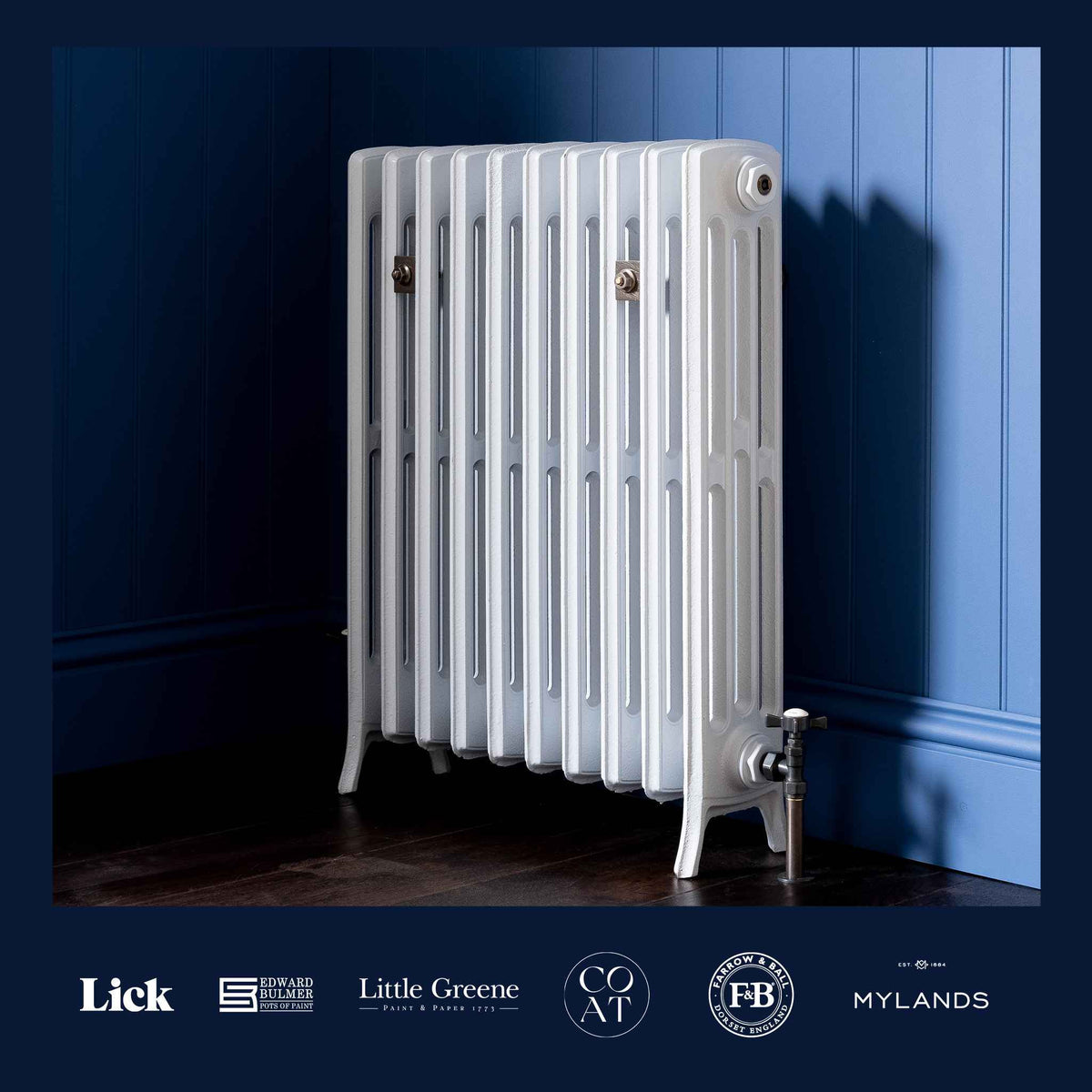 Stockbridge Cast Iron Radiator - Rutland London