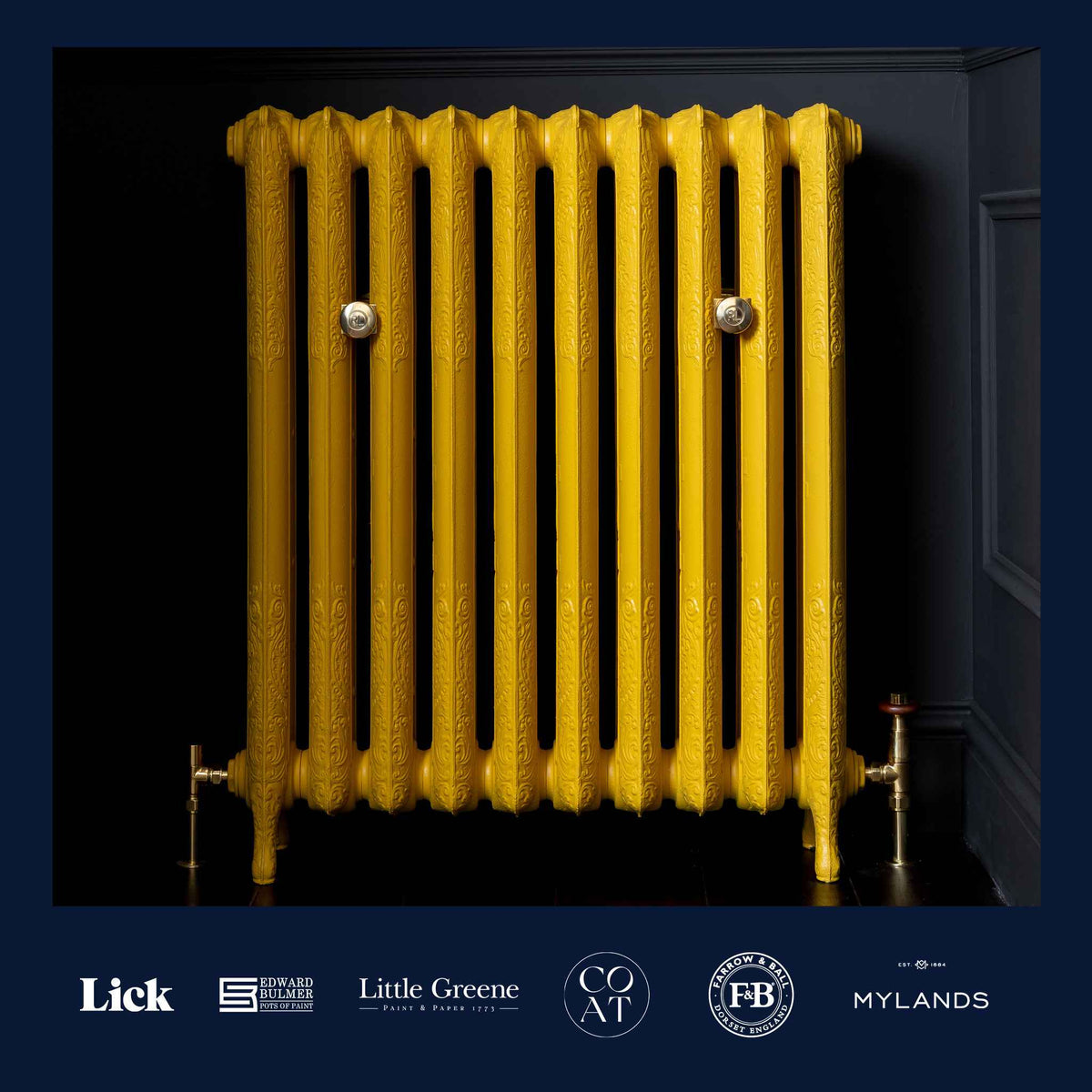 Wickham Cast Iron Radiator - Rutland London