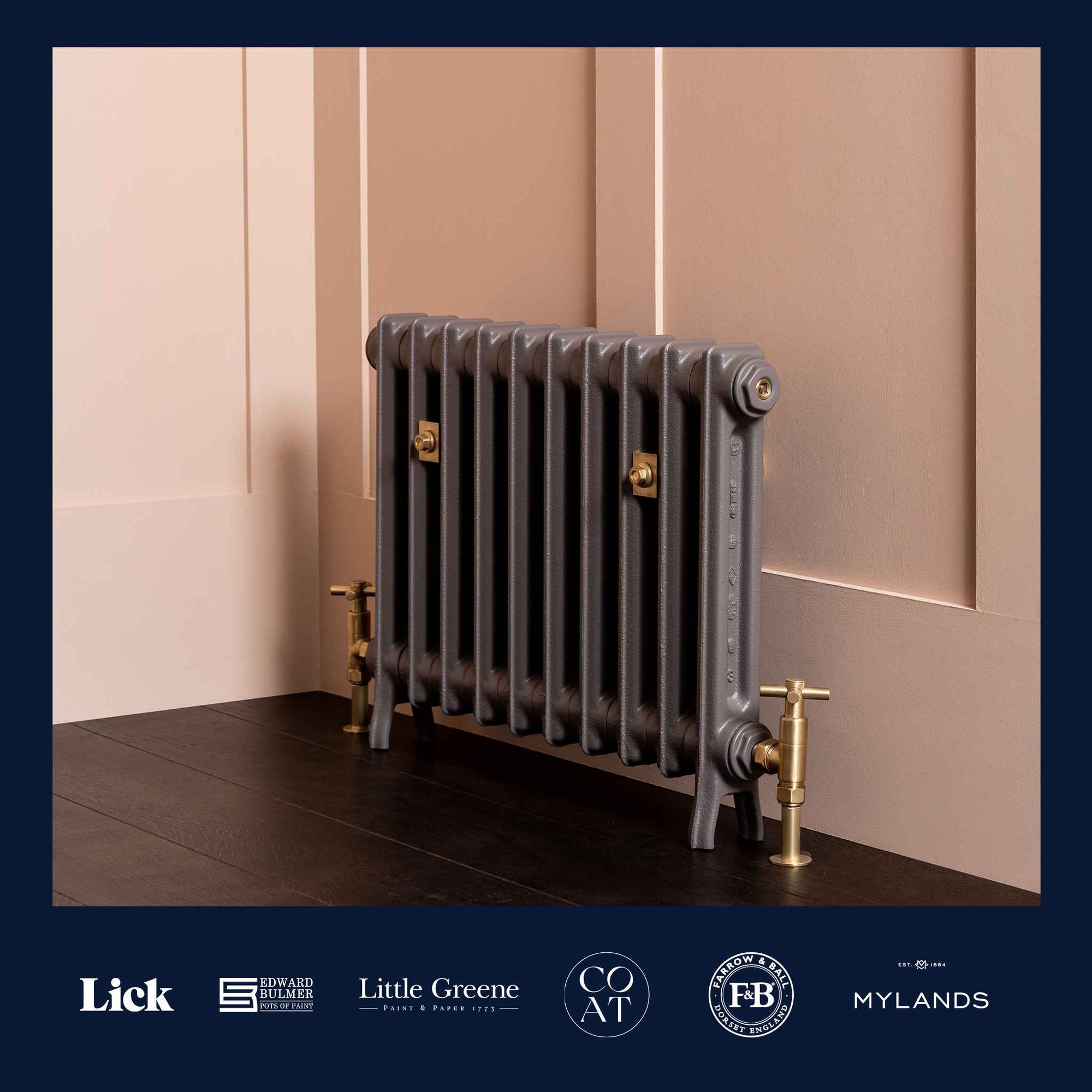 Cheriton Cast Iron Radiator - Rutland London