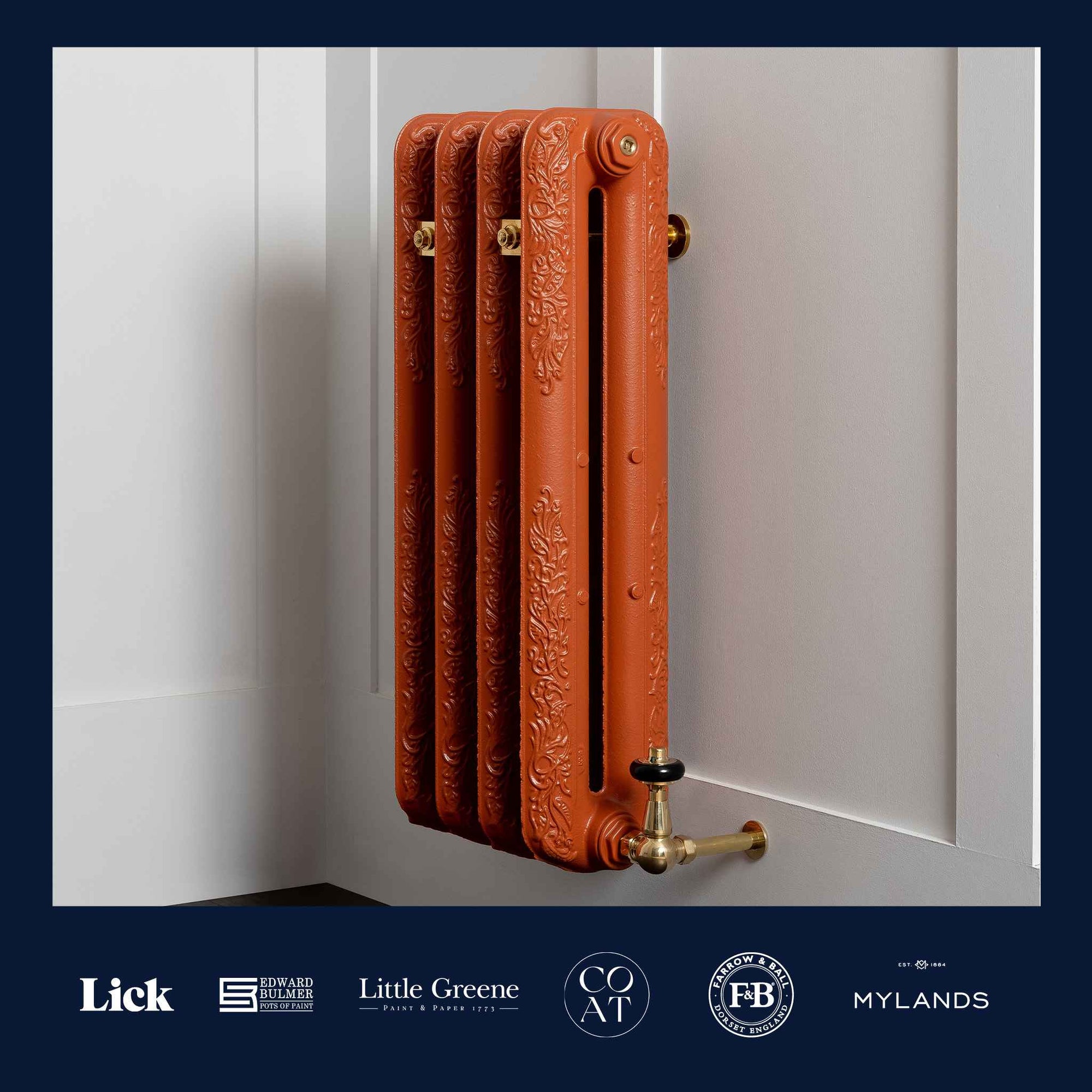 Finchdean Cast Iron Radiator - Rutland London