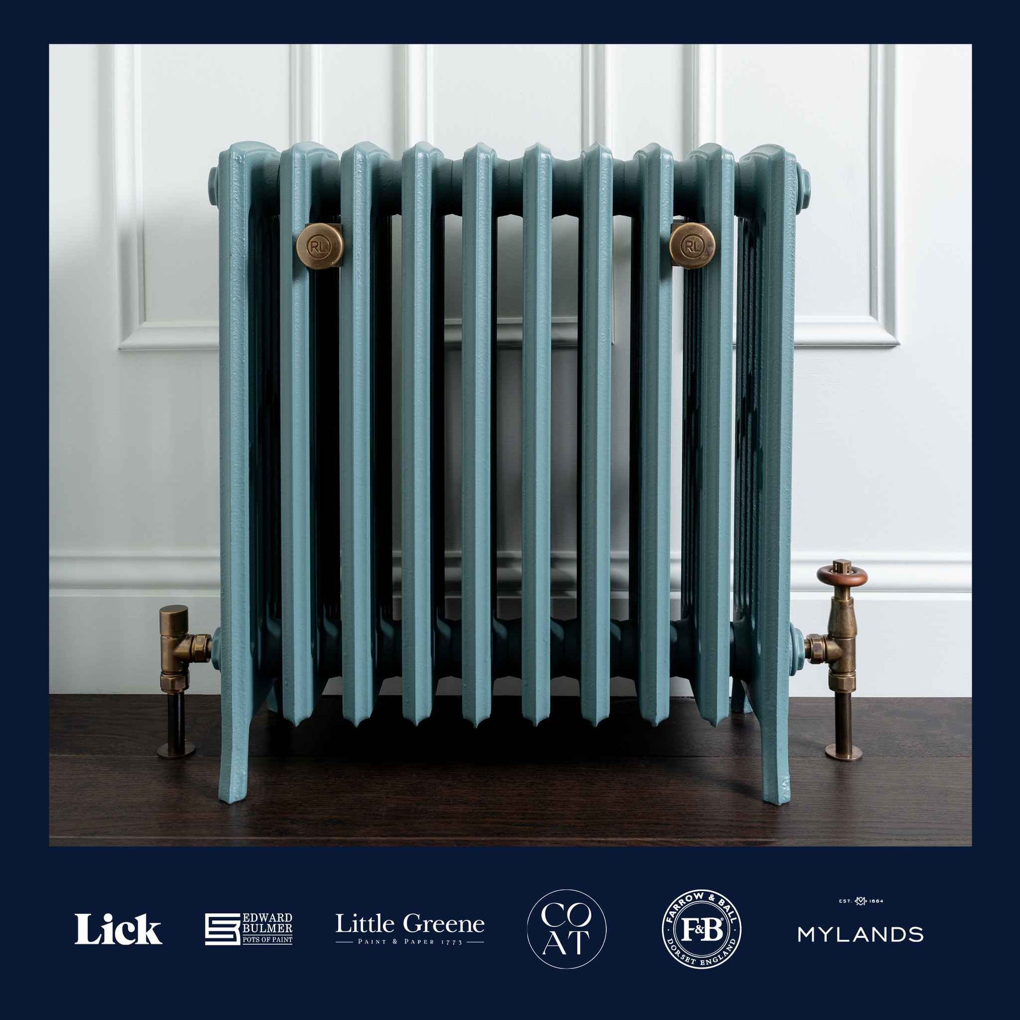 Beaulieu Cast Iron Radiator - Rutland London