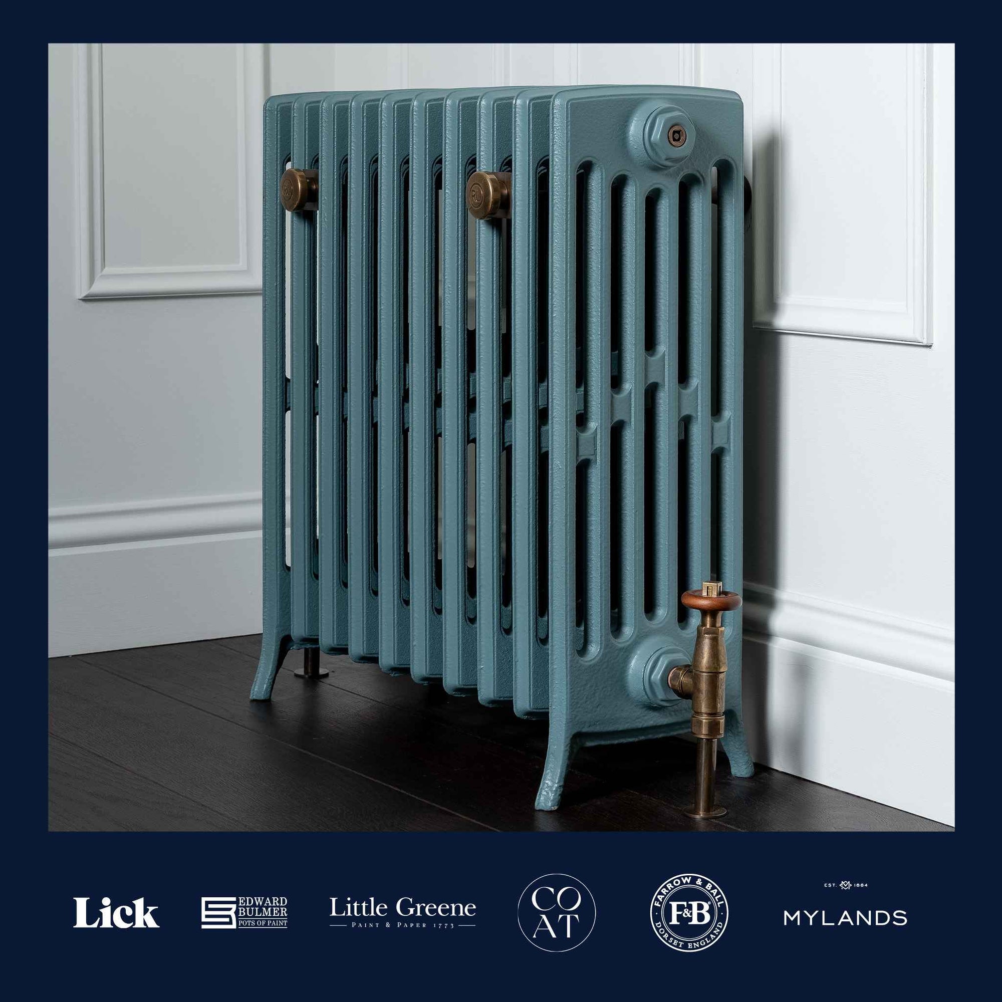 Beaulieu Cast Iron Radiator - Rutland London