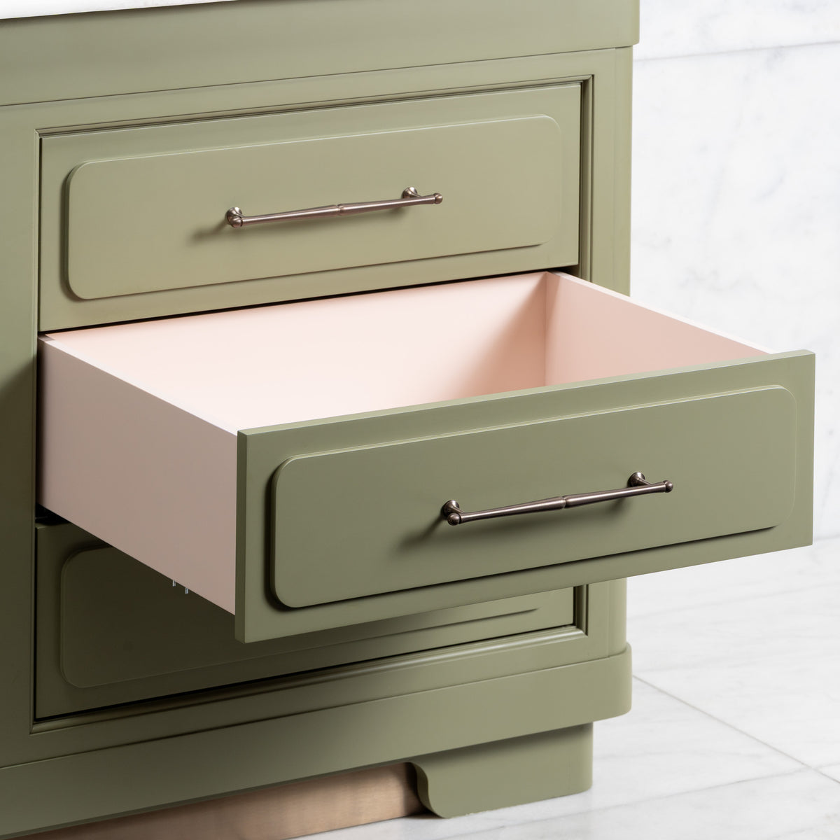 Gloucester Vanity Suite (Inc. Marble Top, Upstand & 2no Basins) - Rutland London