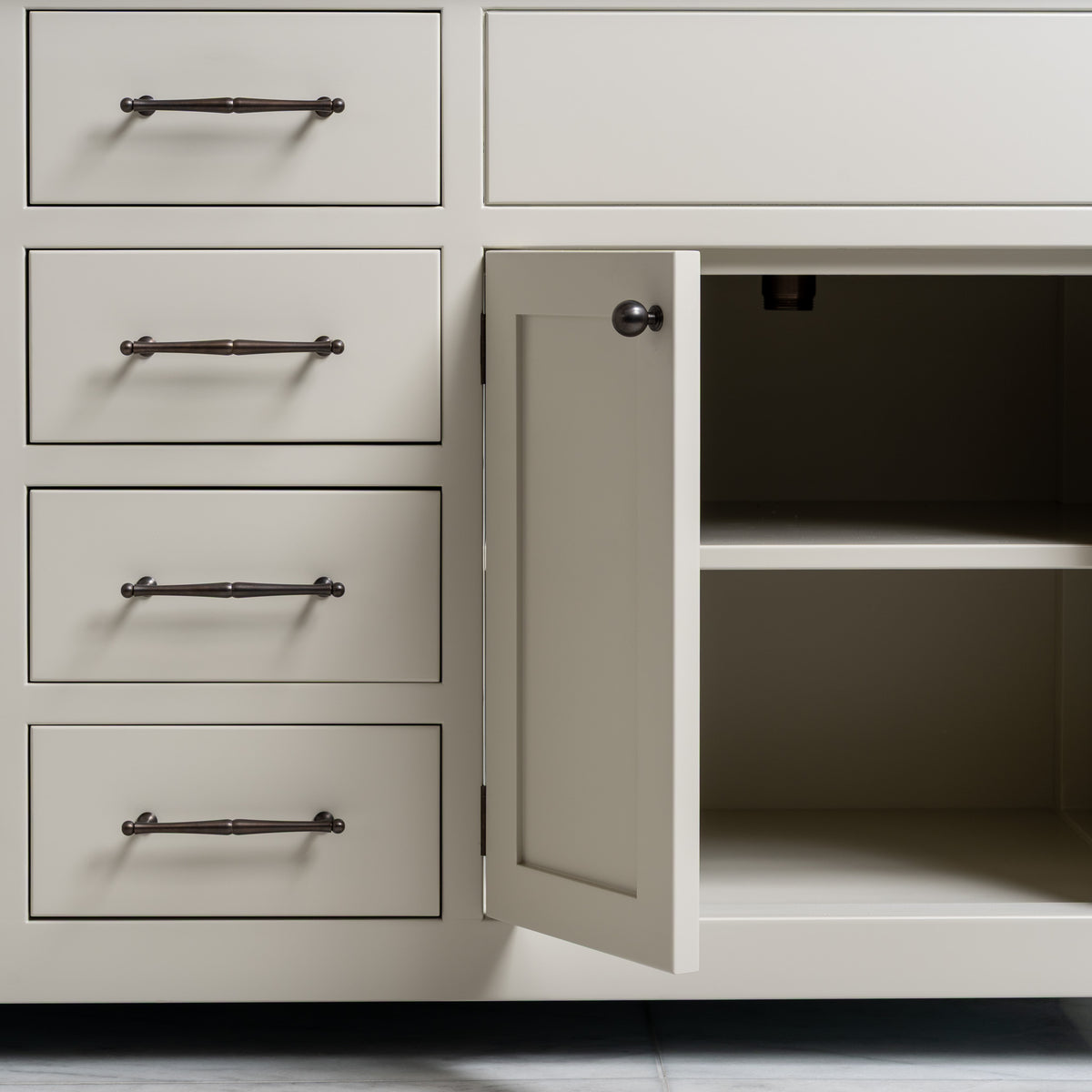 Blenheim Vanity Suite (Inc. Marble Top, Upstand & 2no Basins) - Rutland London