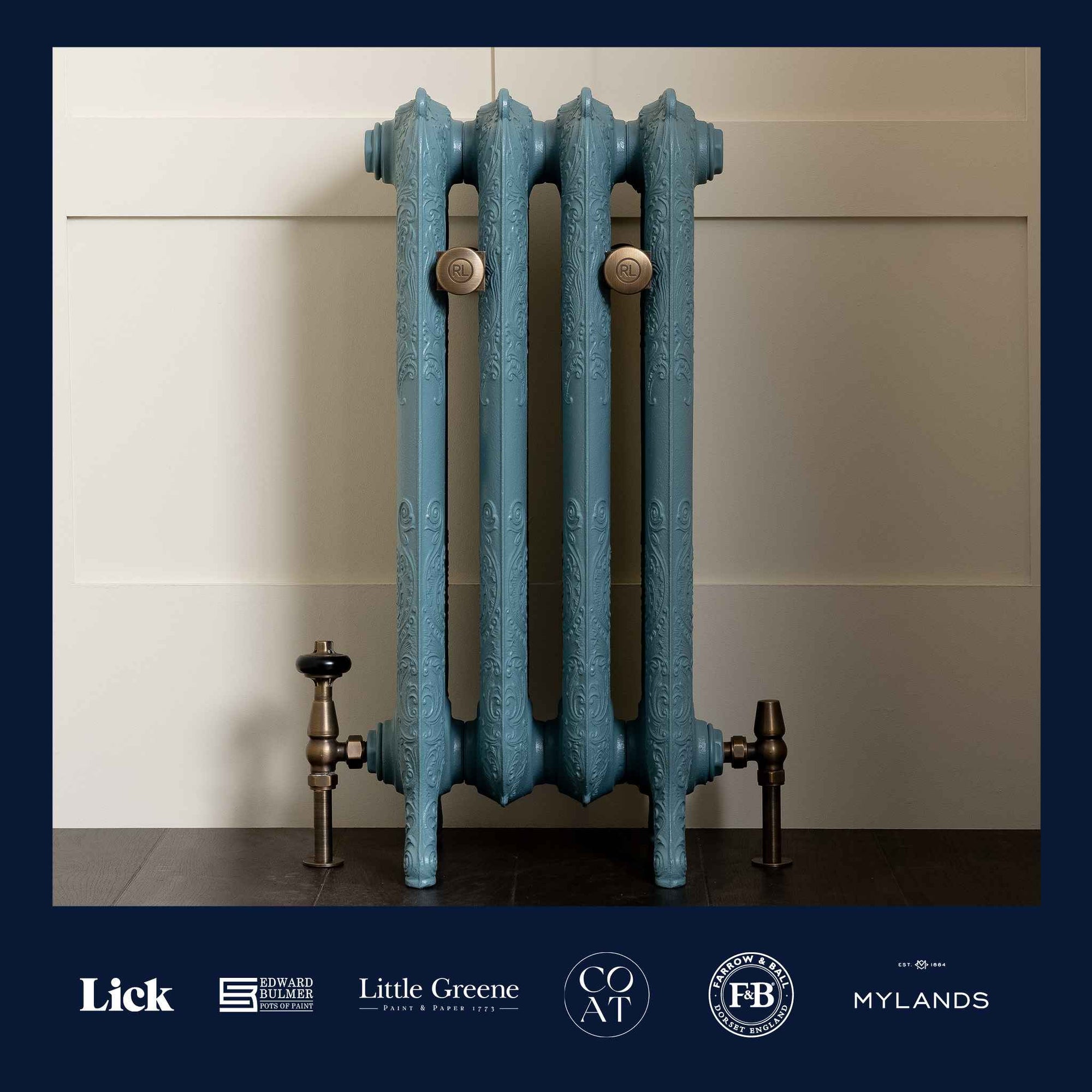 Exton Cast Iron Radiator - Rutland London