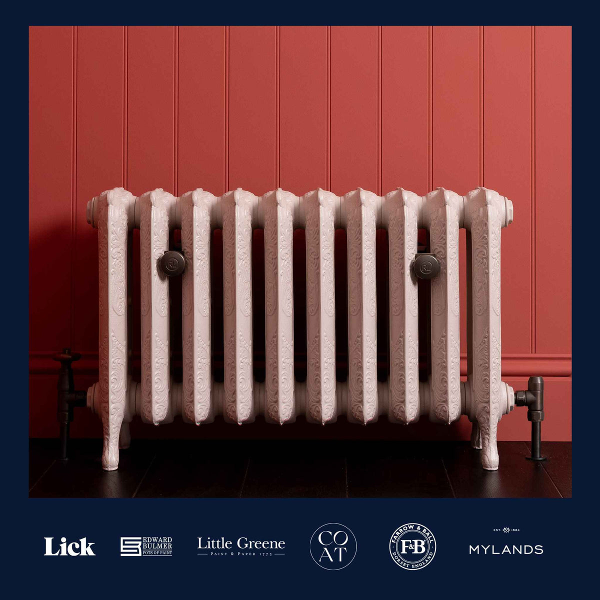 Awbridge Cast Iron Radiator - Rutland London