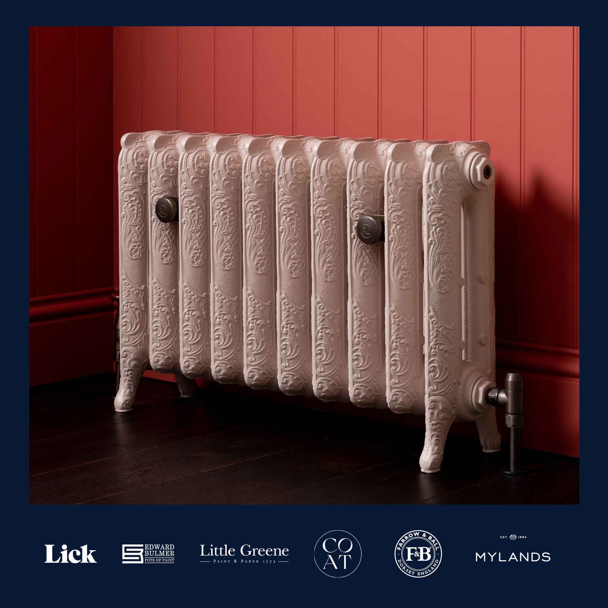 Awbridge Cast Iron Radiator - Rutland London