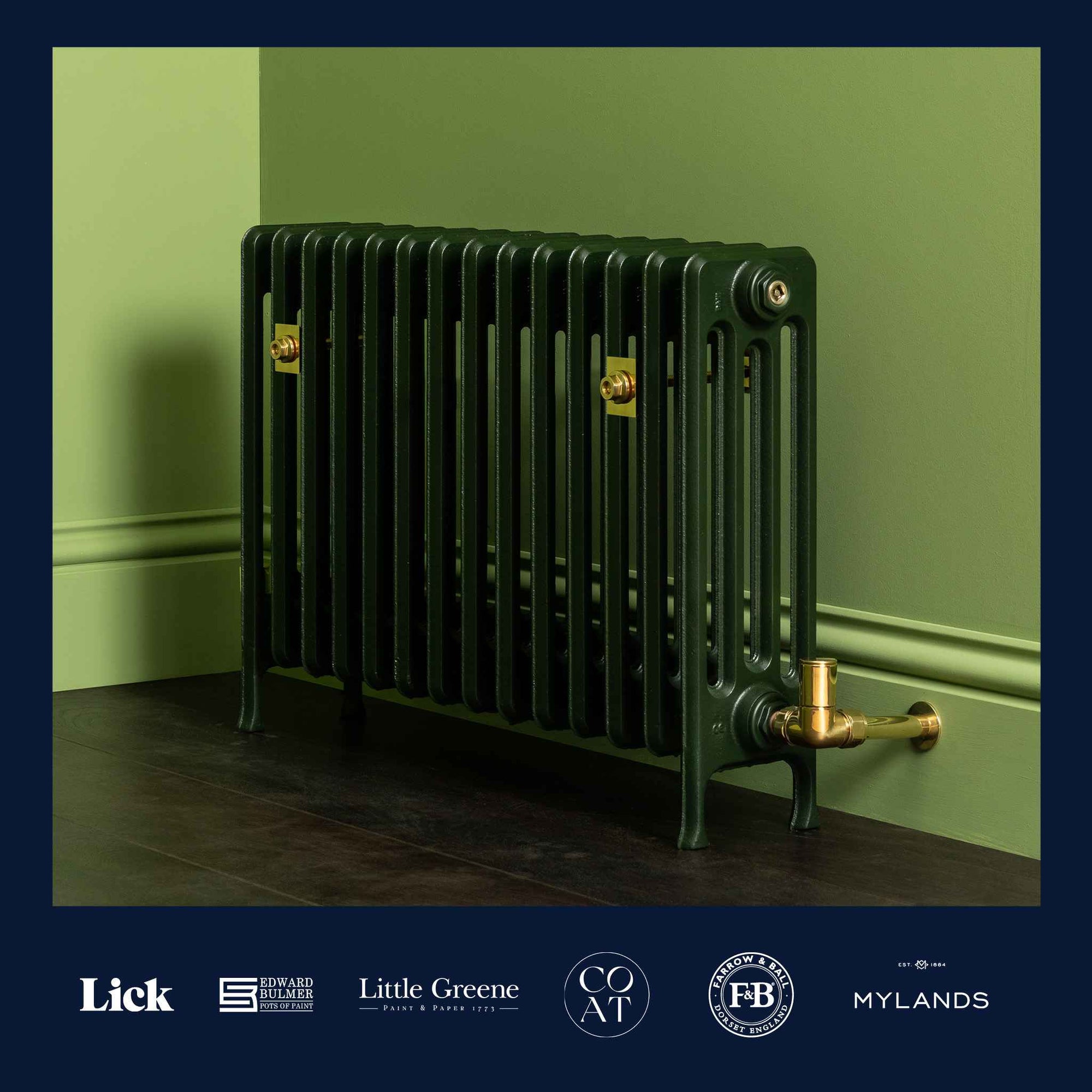 Ditcham Cast Iron Radiator - Rutland London