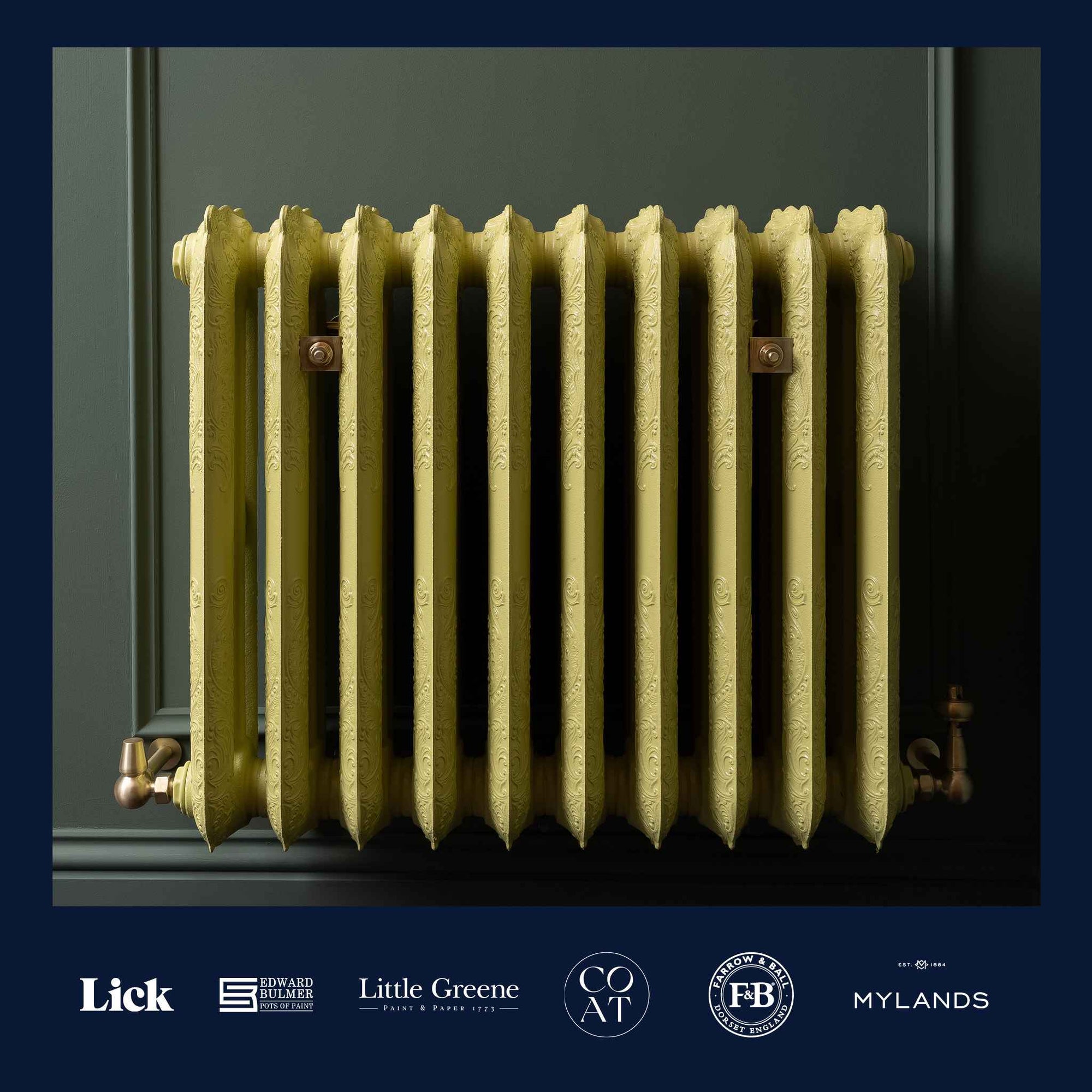 Blendworth Cast Iron Radiator - Rutland London