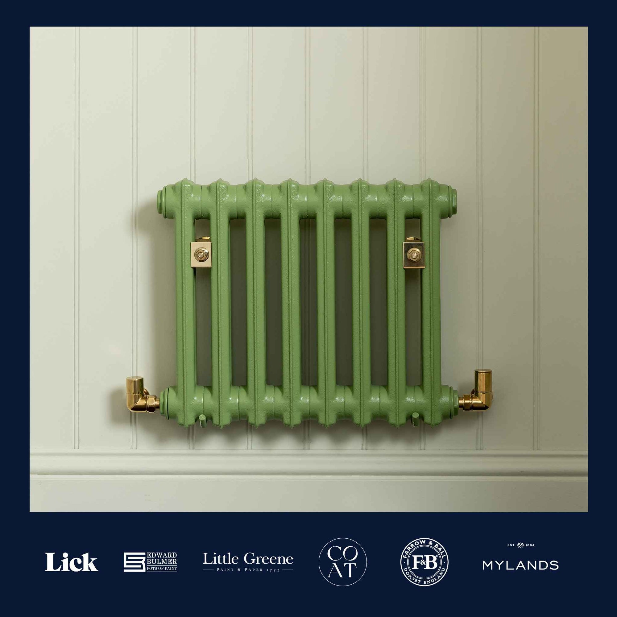 Damerham Cast Iron Radiator - Rutland London