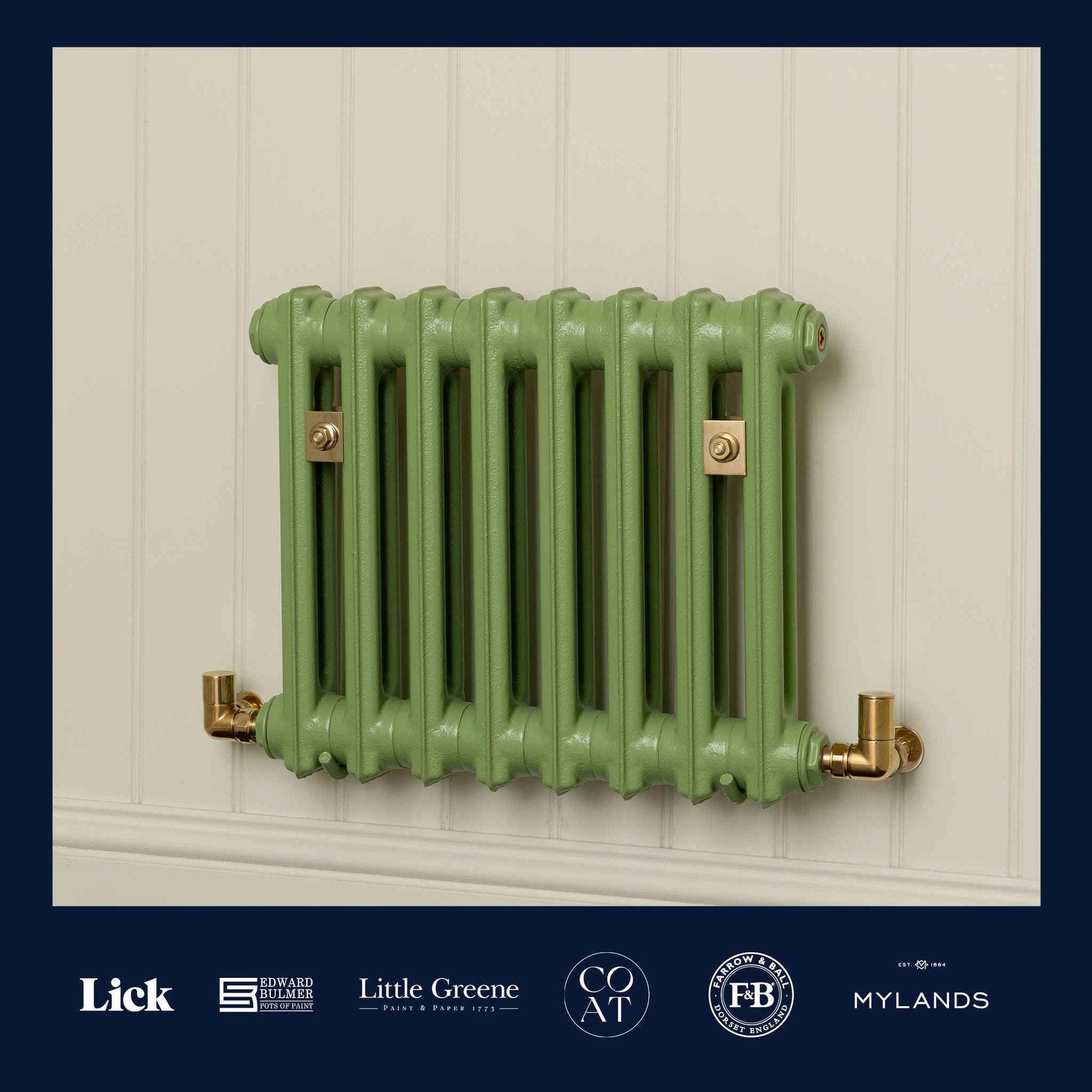 Damerham Cast Iron Radiator - Rutland London