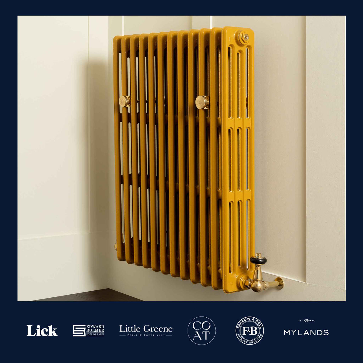 Farringdon Cast Iron Radiator - Rutland London