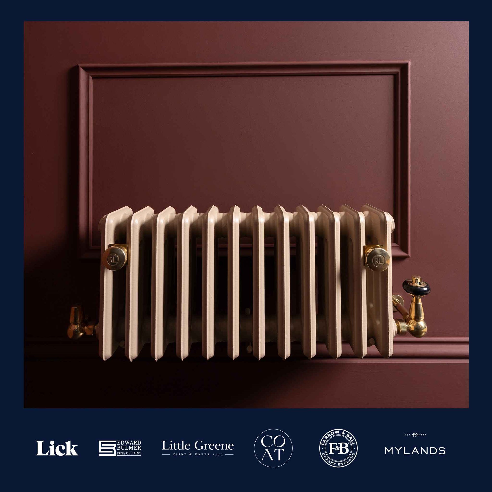 Chilbolton Cast Iron Radiator - Rutland London