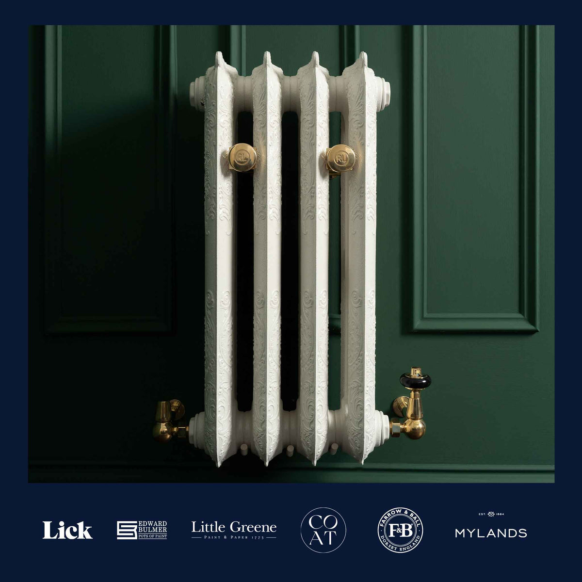 Yateley Cast Iron Radiator - Rutland London