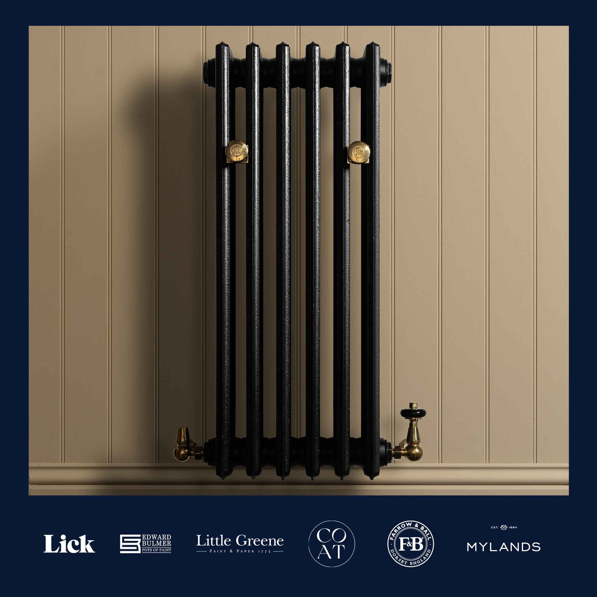 Corhampton Cast Iron Radiator - Rutland London