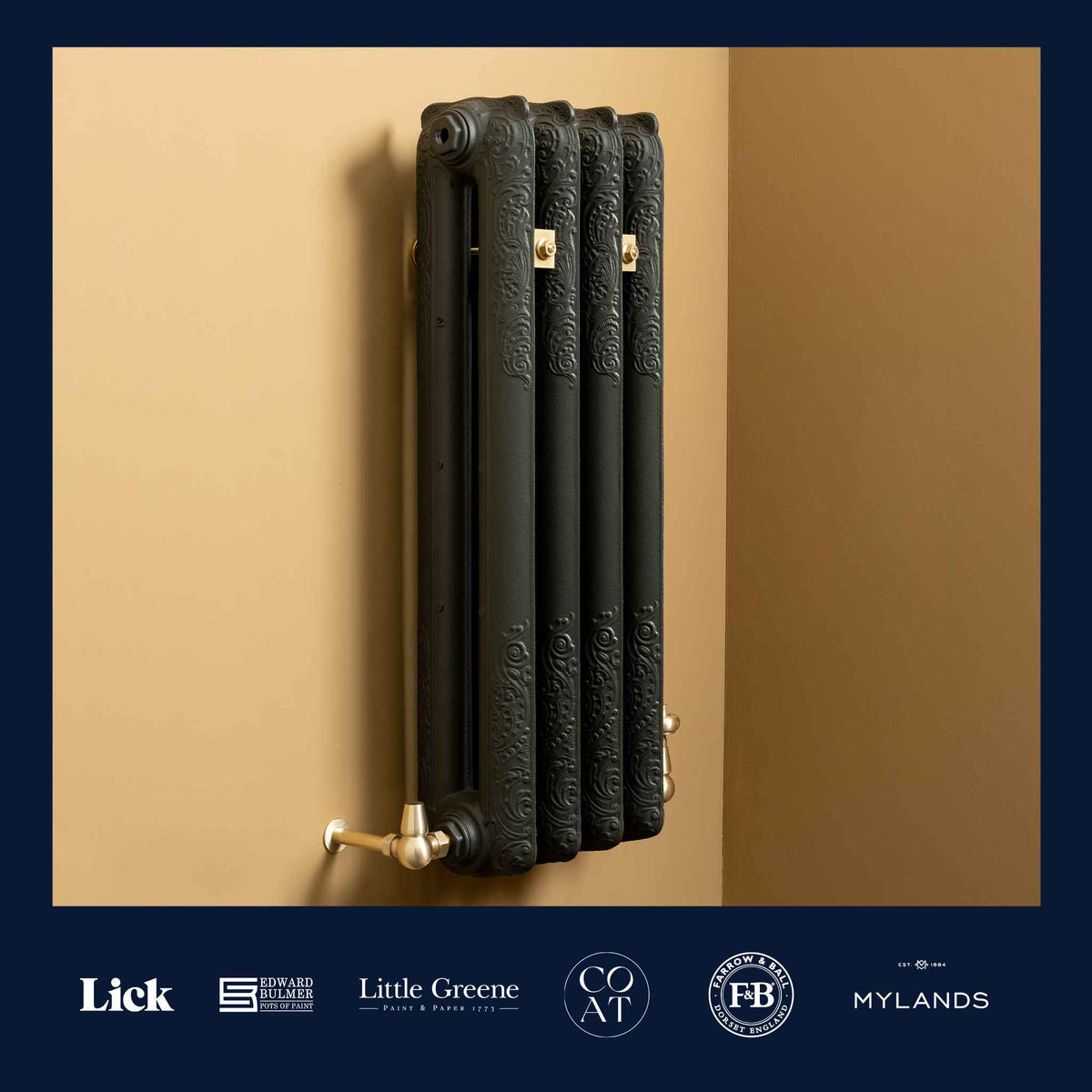 Colbury Cast Iron Radiator - Rutland London