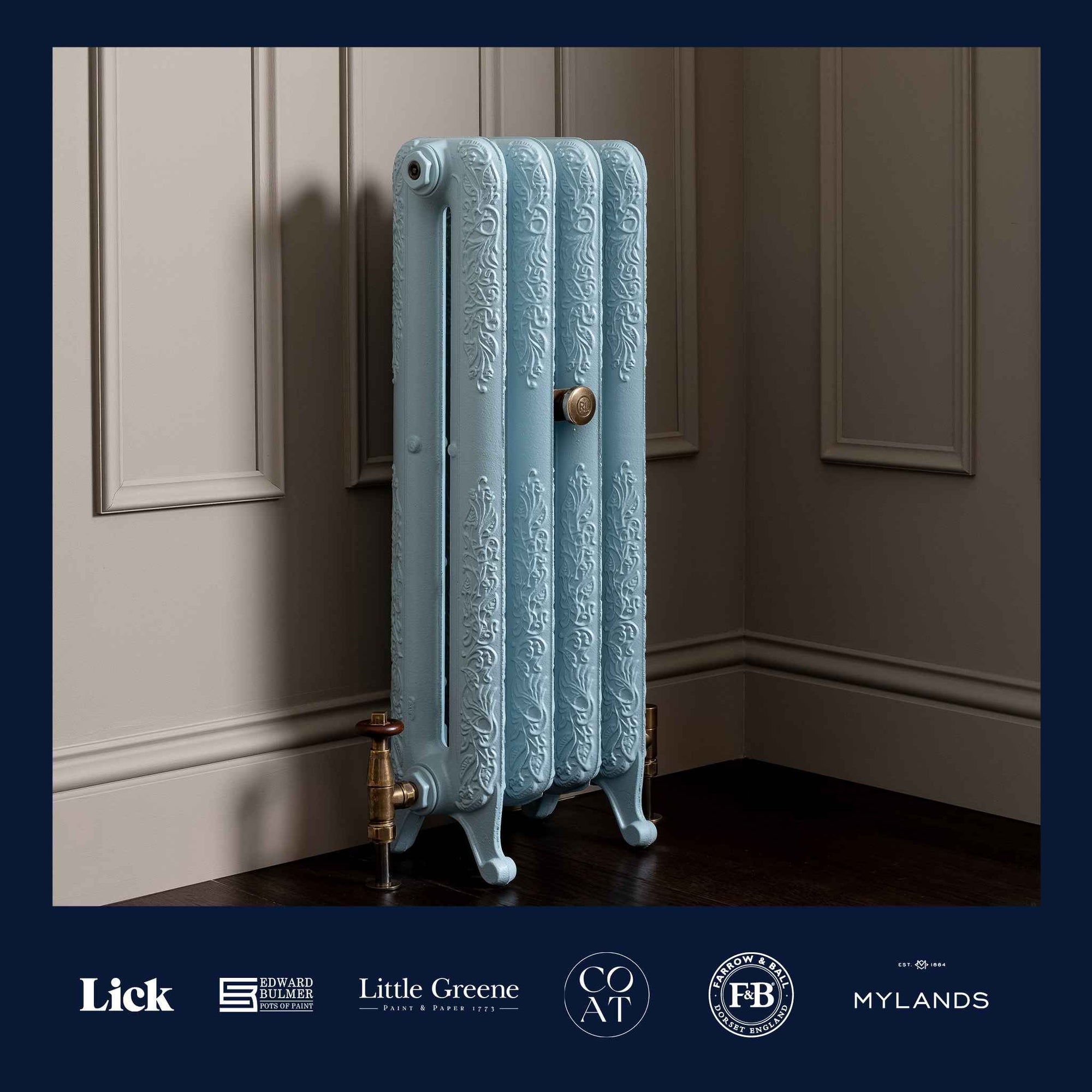  Bramdean Cast Iron Radiator - Rutland London