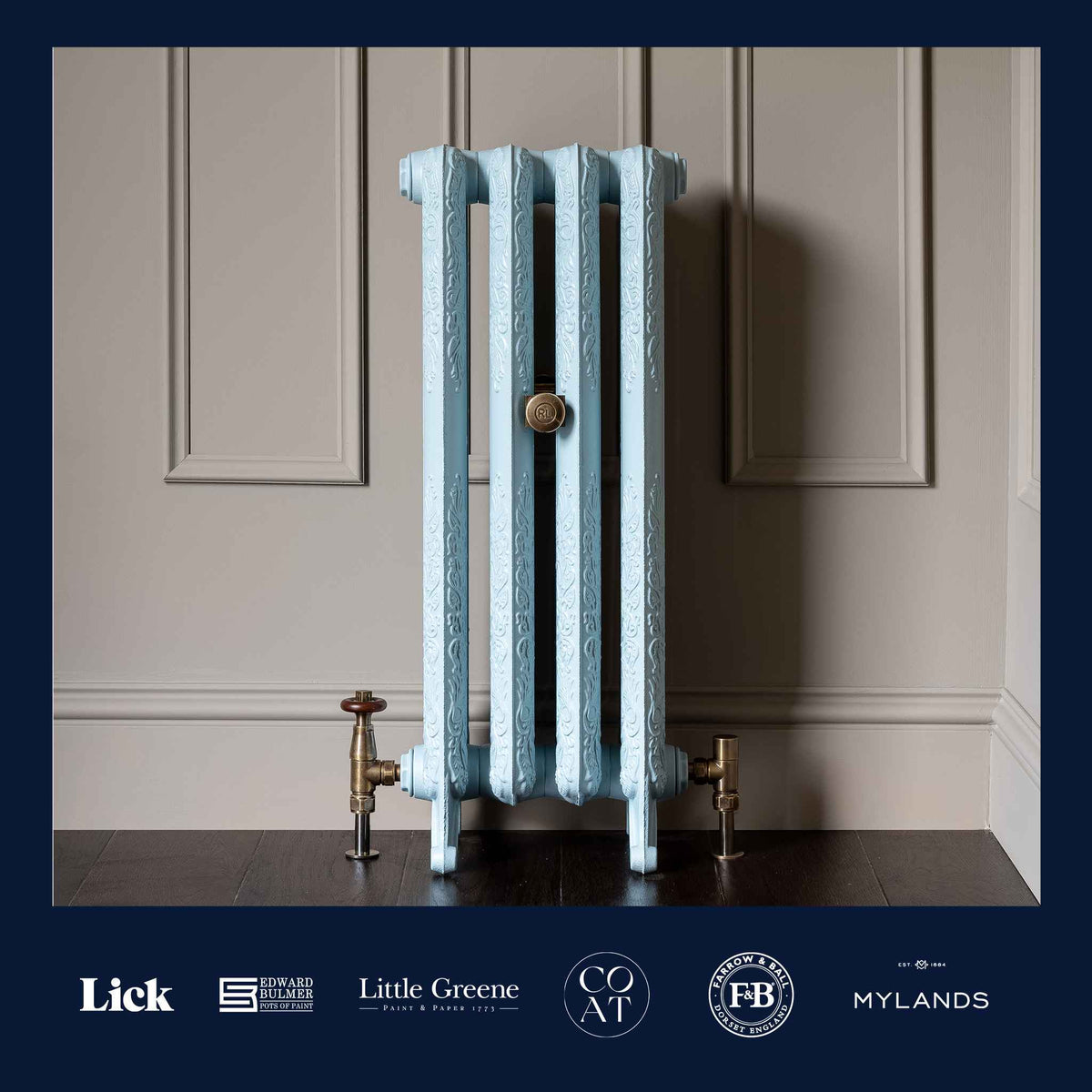  Bramdean Cast Iron Radiator - Rutland London