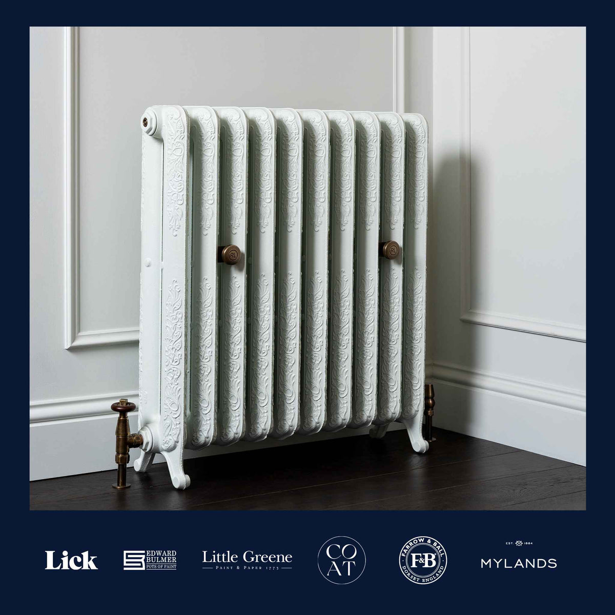 Droxford Cast Iron Radiator - Rutland London