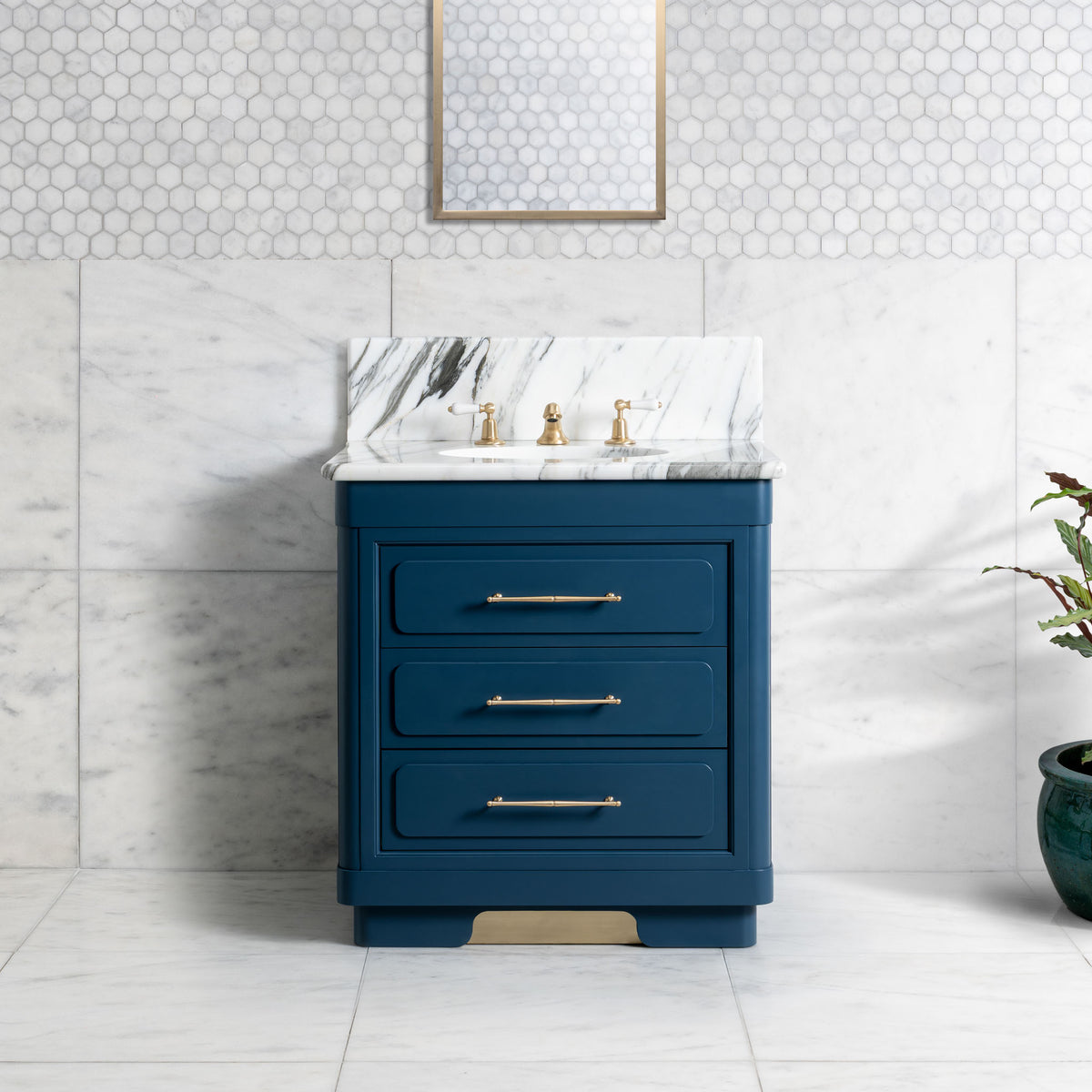 Providence Vanity Suite (Inc. Marble Top, Upstand & Basin) - Rutland London