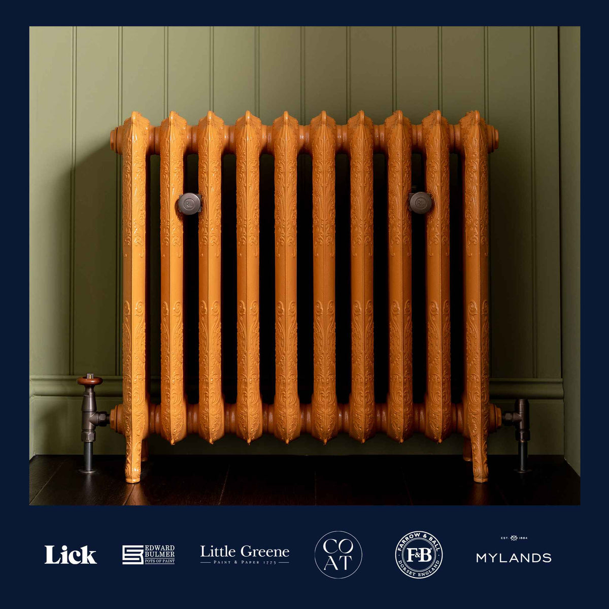 Curdridge Cast Iron Radiator - Rutland London