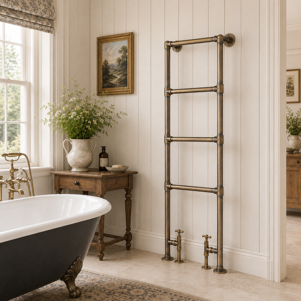 Arundel Heated Towel Rail - Rutland London