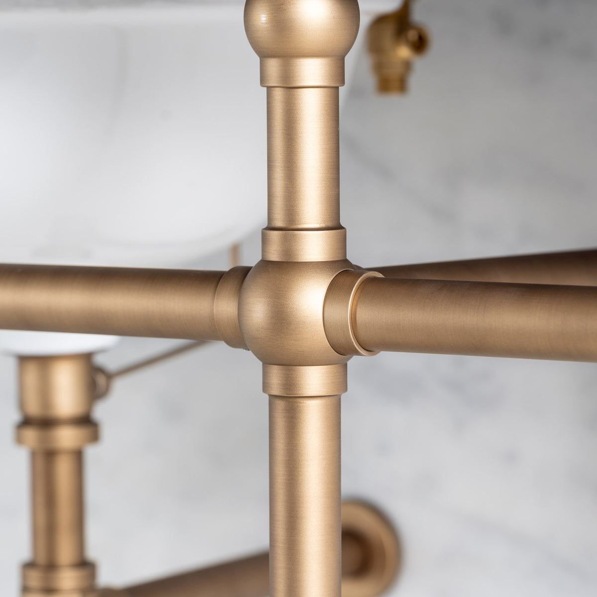 Bloomsbury Double Vanity Suite (Inc. Marble Top, Upstand & Basins) - Rutland London