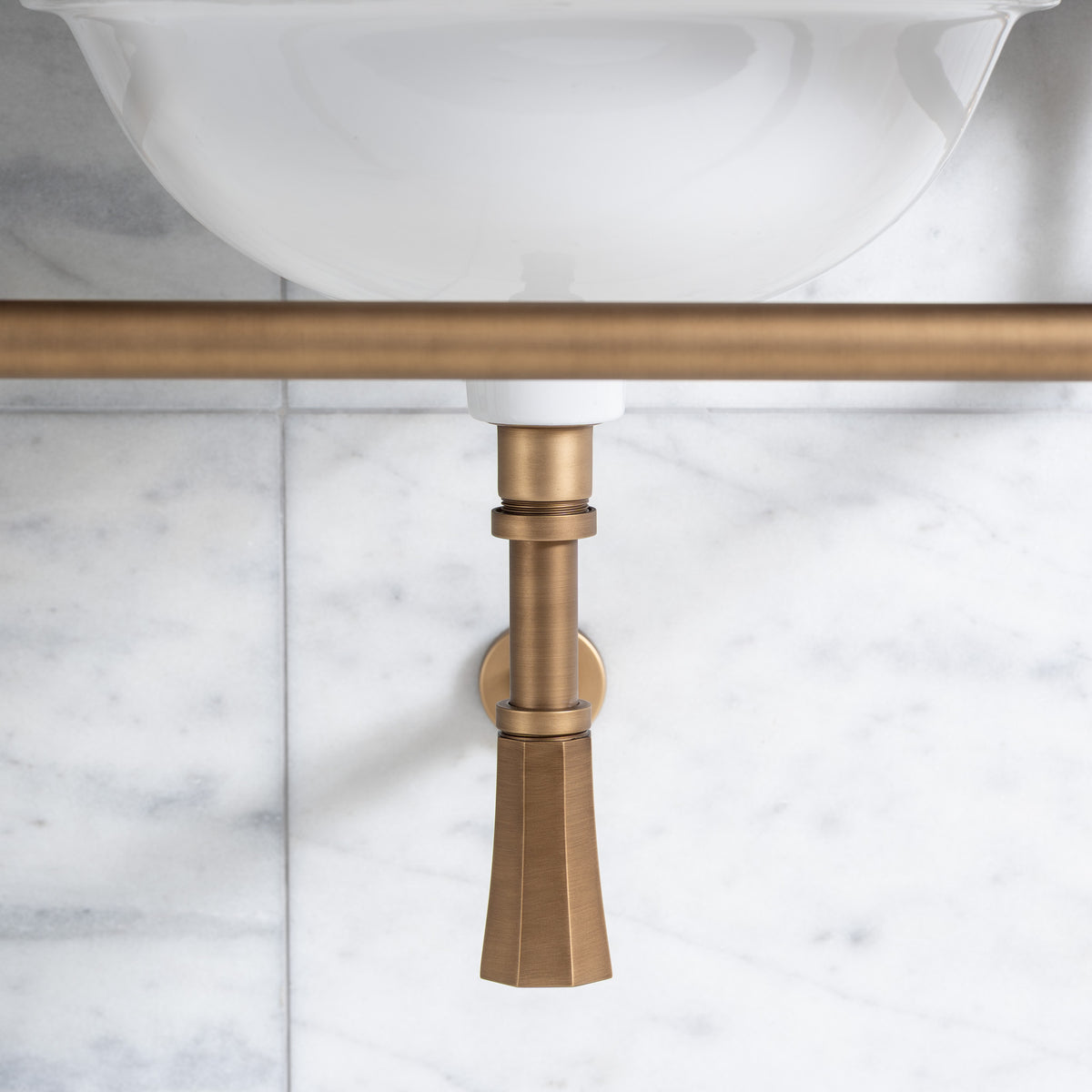 Bloomsbury Double Vanity Suite (Inc. Marble Top, Upstand & Basins) - Rutland London
