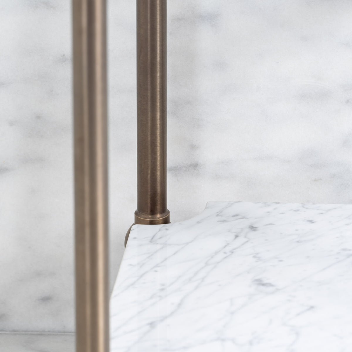 Ravenscourt Double Vanity Suite (Inc. Marble Top, Upstand, Shelf & Basins) - Rutland London