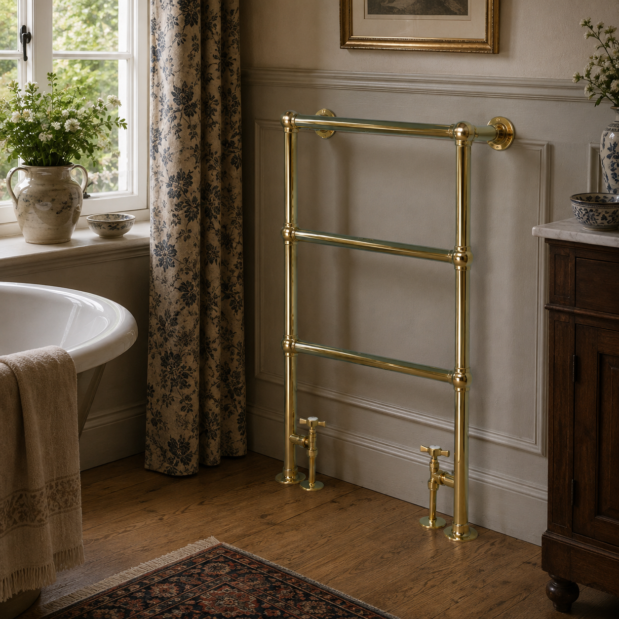 Belgrave Heated Towel Rail - Rutland London
