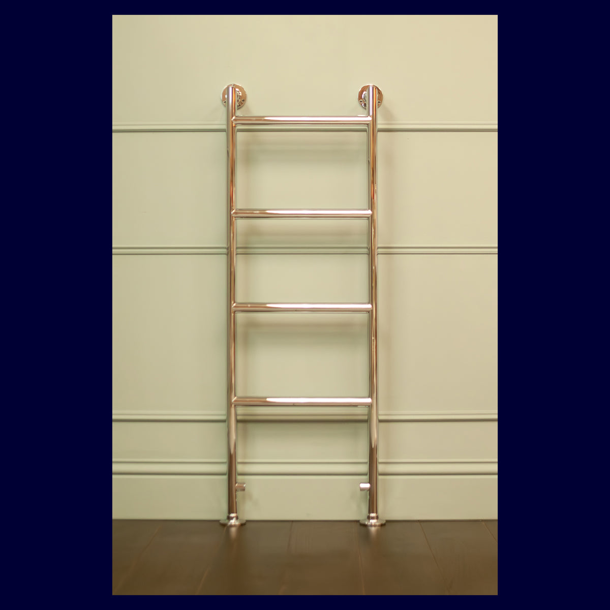 Ex-Display Soho Heated Towel Rail - 1245 x 470 - Central Heating Only - Polished Chrome - Rutland London