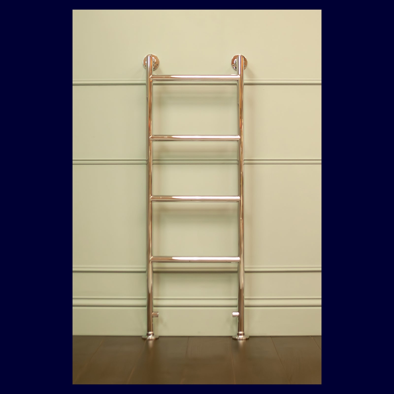 Ex-Display Soho Heated Towel Rail - 1245 x 470 - Central Heating Only - Polished Chrome - Rutland London
