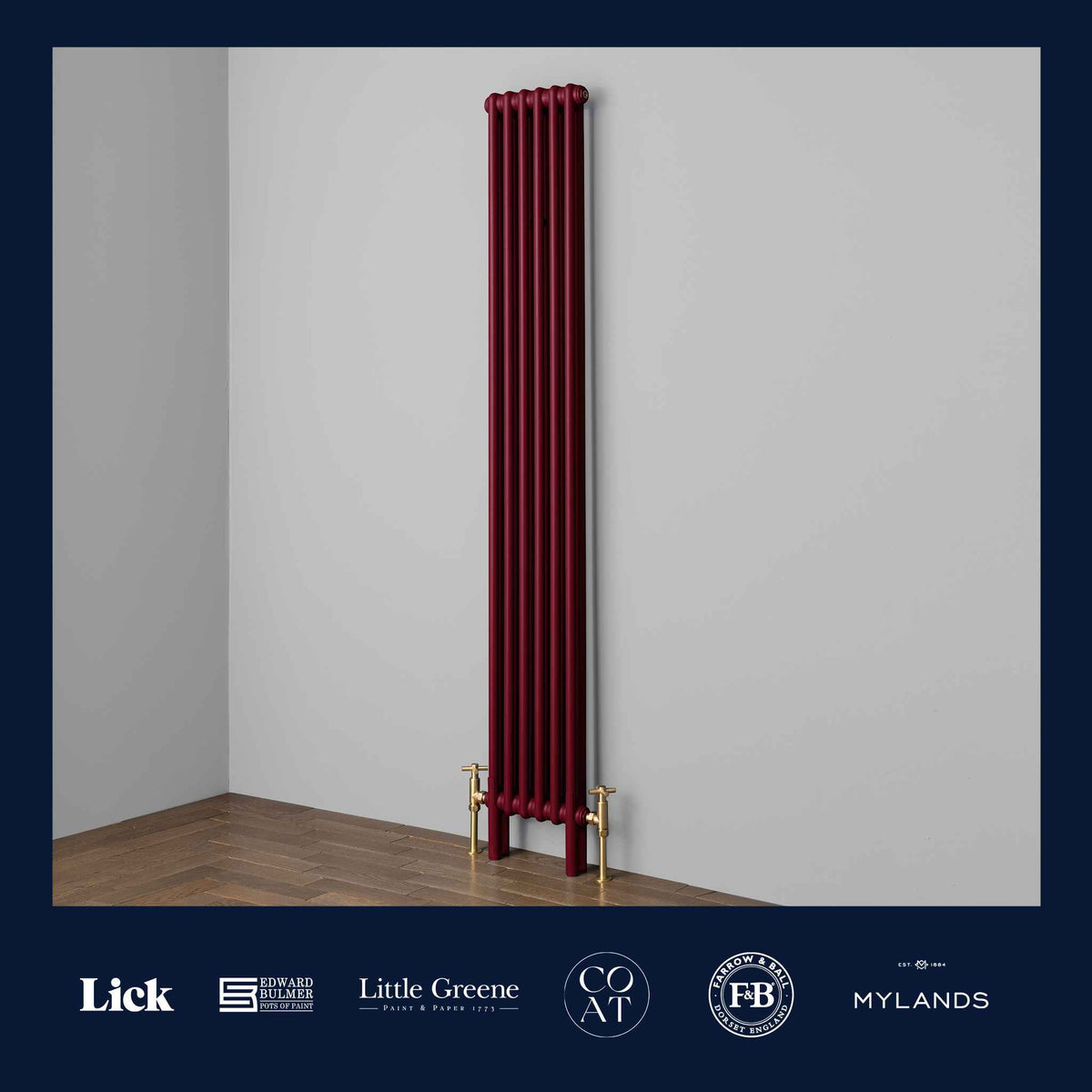 Kingham Column Radiator - Rutland London