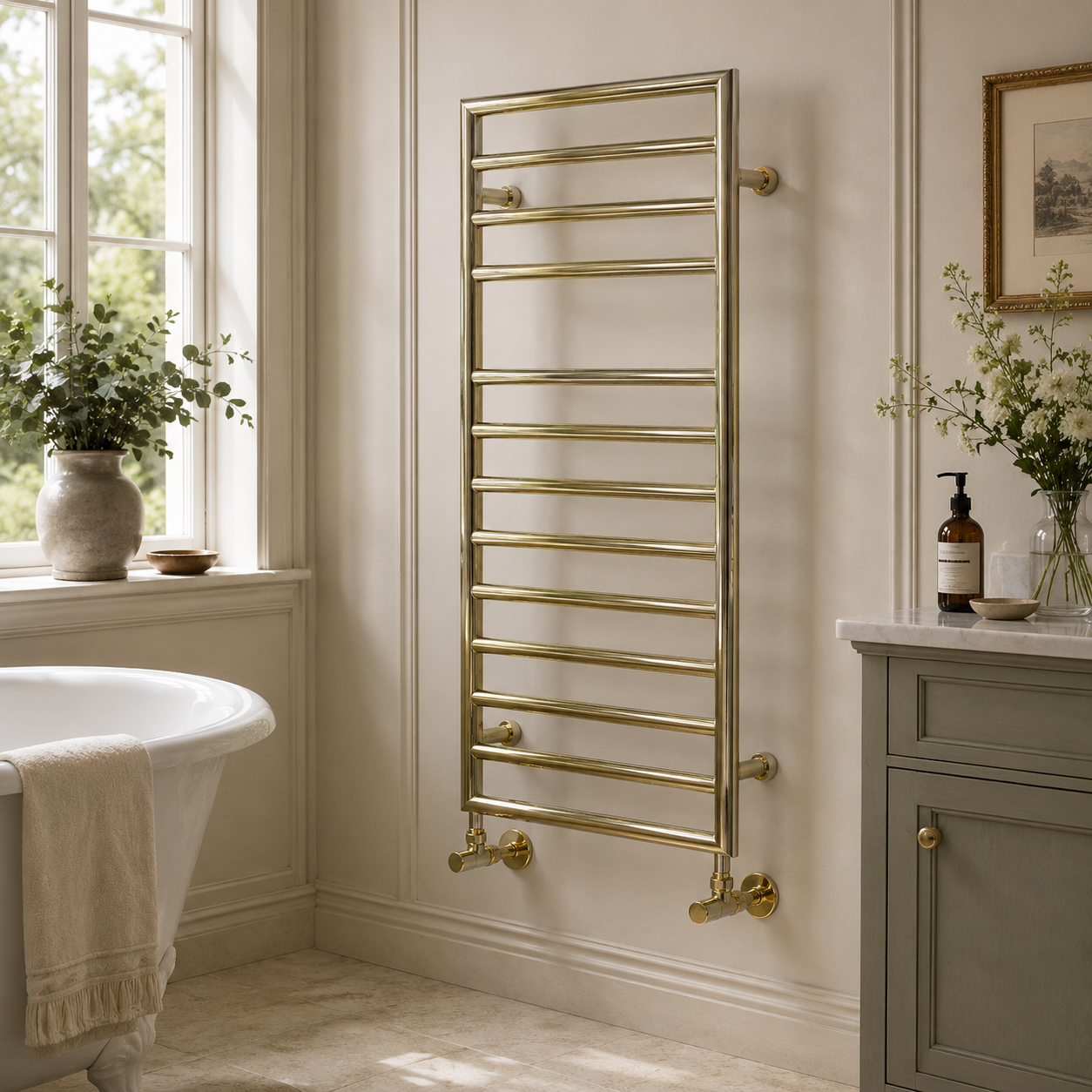 Ion Heated Towel Rail - Rutland London 
