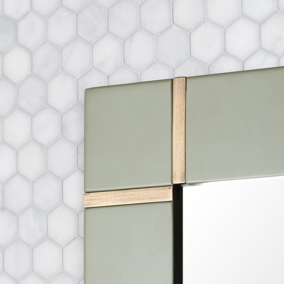 Rugby Painted Bathroom Mirror - Rutland London