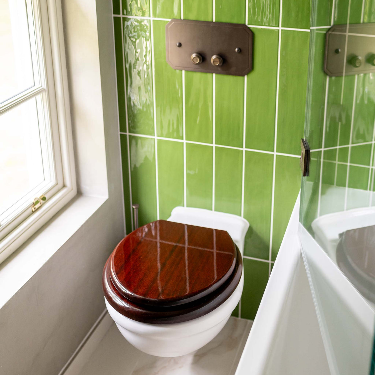 Wilmington White Wall Hung WC Suite - Rutland London