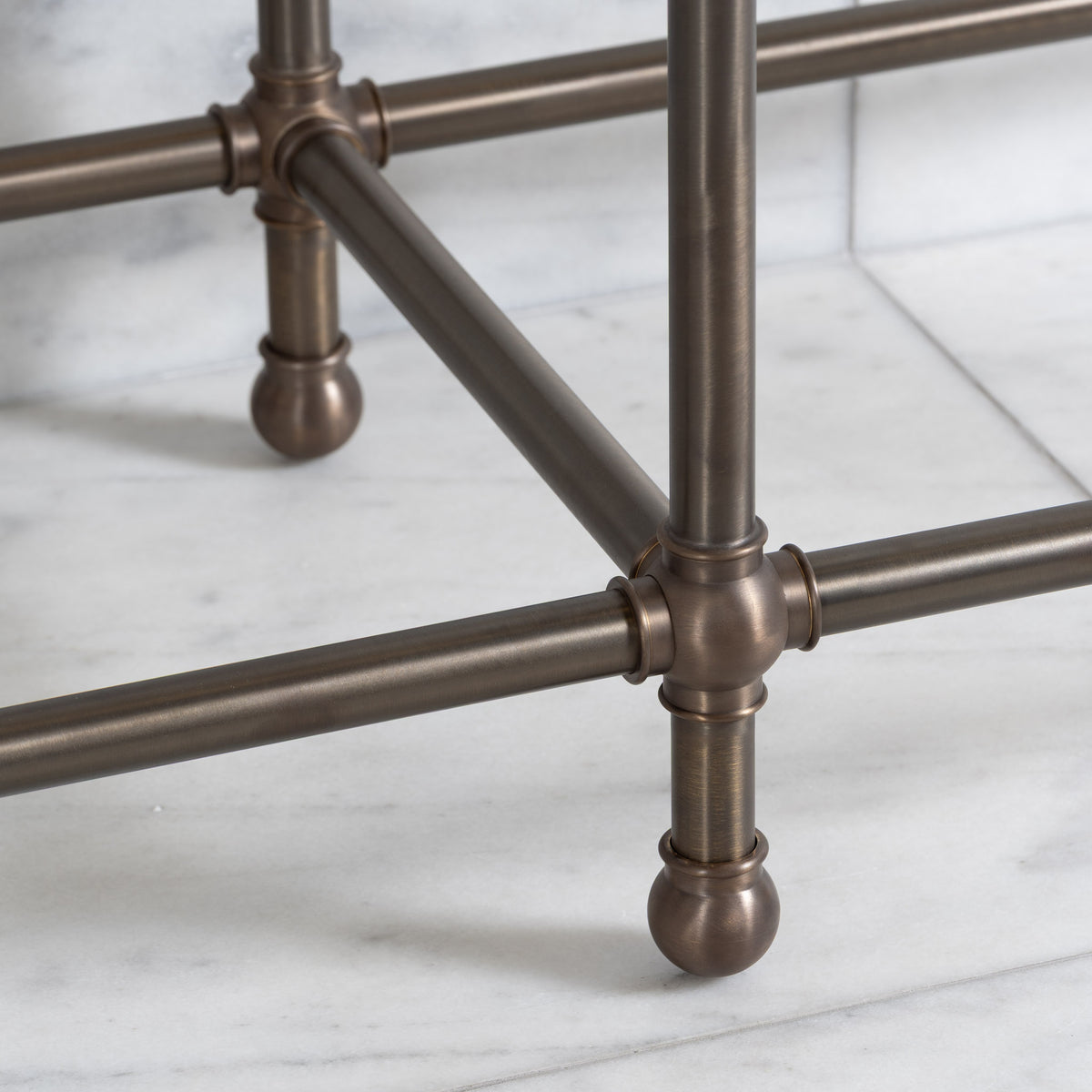 Lloyd Double Vanity Stand (Stand Only - No Top, Upstand or Basins) - Rutland London