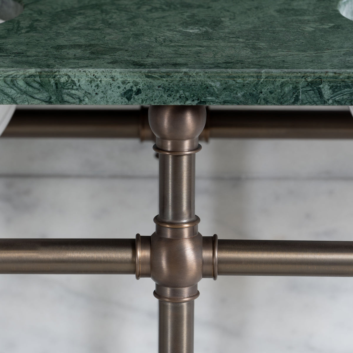 Lloyd Double Vanity Suite (Inc. Marble Top, Upstand & Basins) - Rutland London