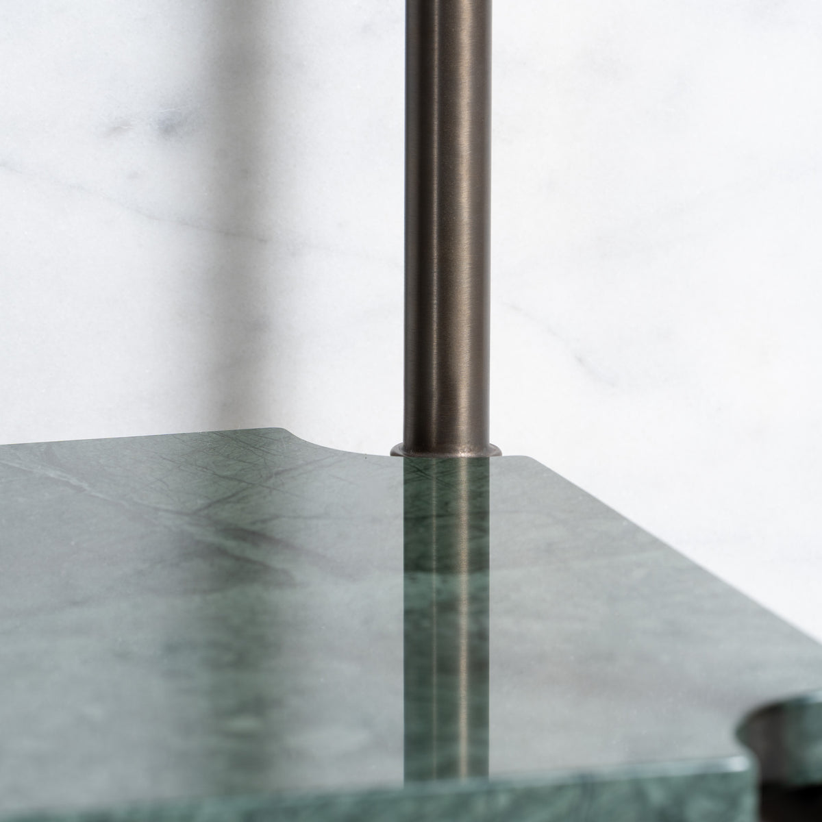 Nevern Double Vanity Suite (Inc. Marble Top, Upstand, Shelf & Basins) - Rutland London