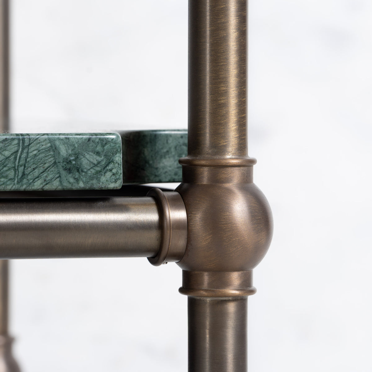 Nevern Double Vanity Suite (Inc. Marble Top, Upstand, Shelf & Basins) - Rutland London