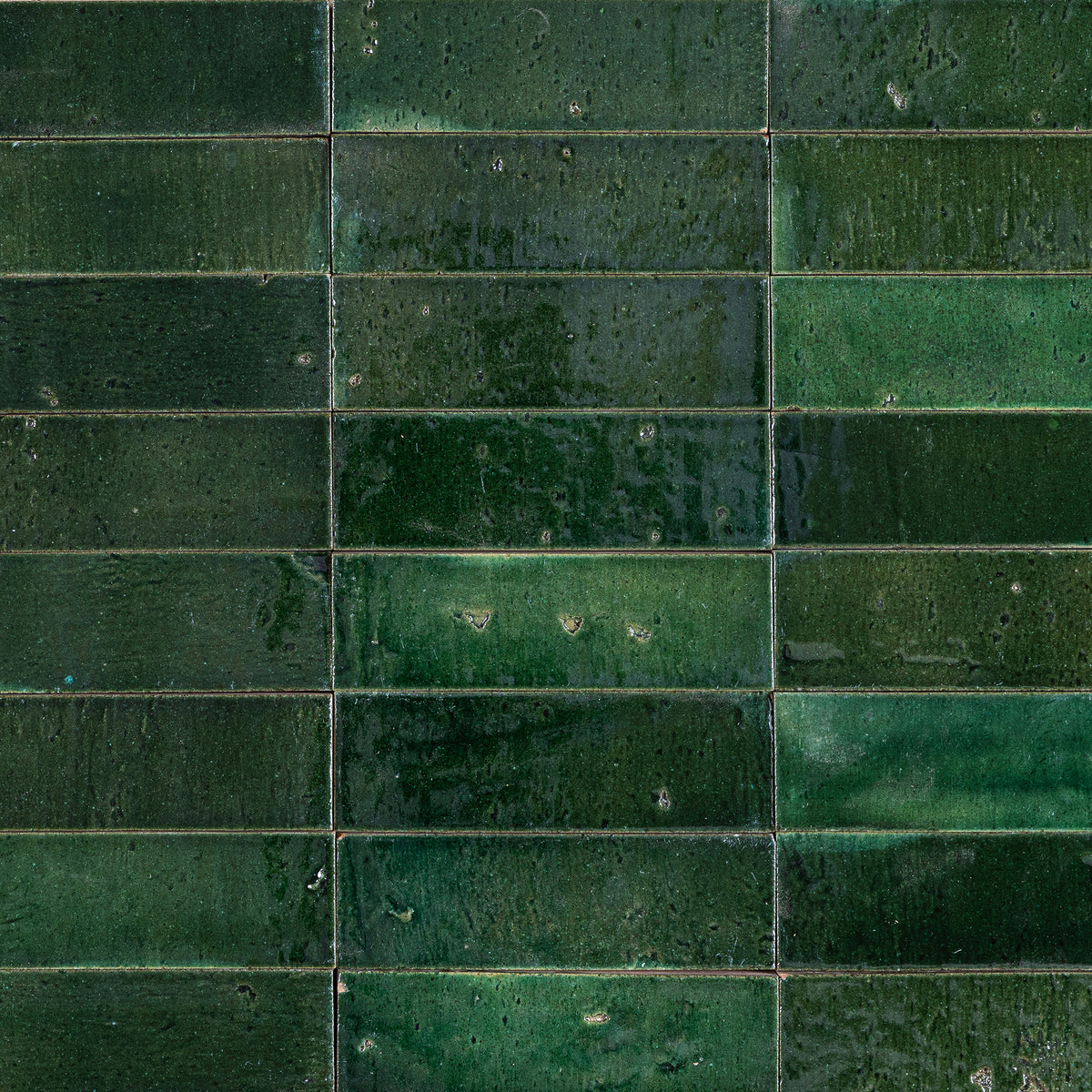 Ebury Green Zellige Style Handmade Artisan Wall &amp; Floor Tiles - Rutland London