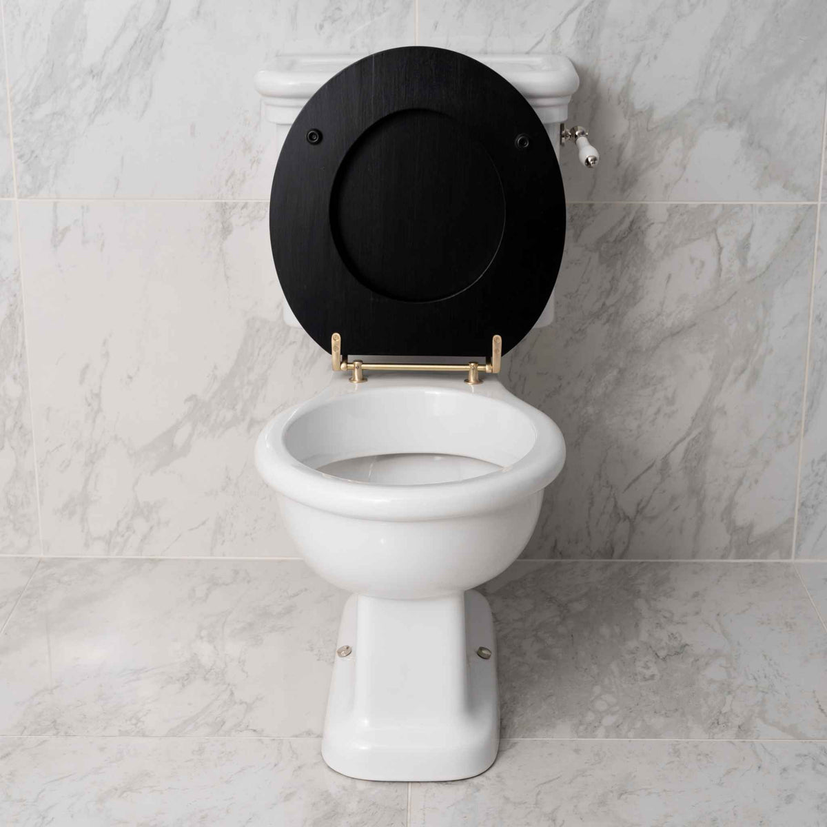 Chelsea Metropolitan Black Classic Loo Seat - Rutland London