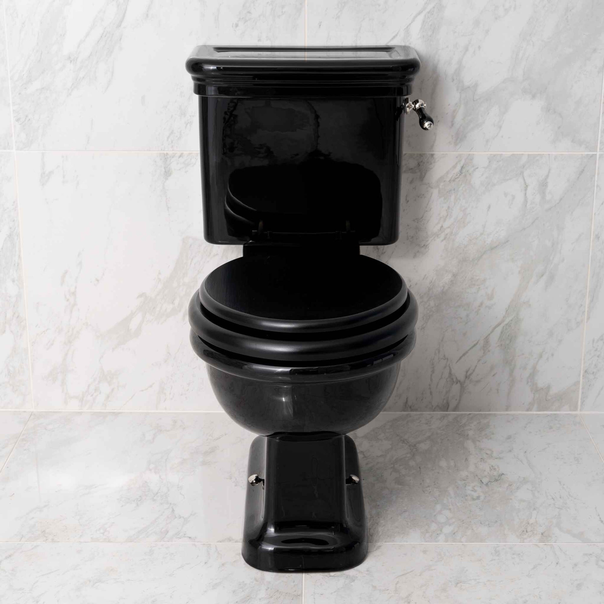 Clapton Black Close Coupled WC Suite - Rutland London