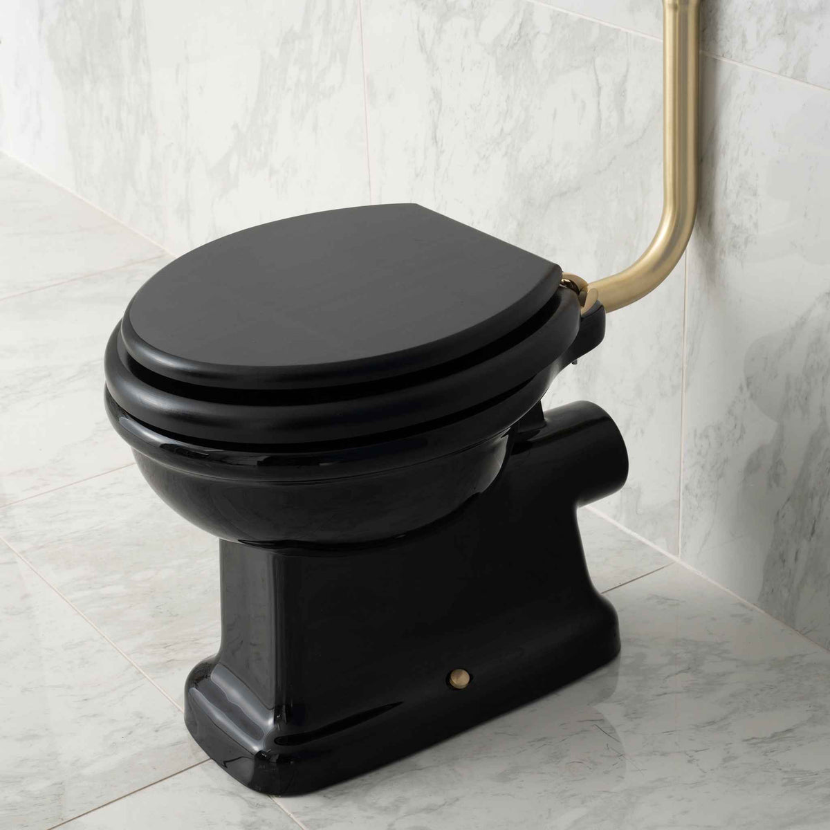 Sloane Black High Level WC Suite - Rutland London