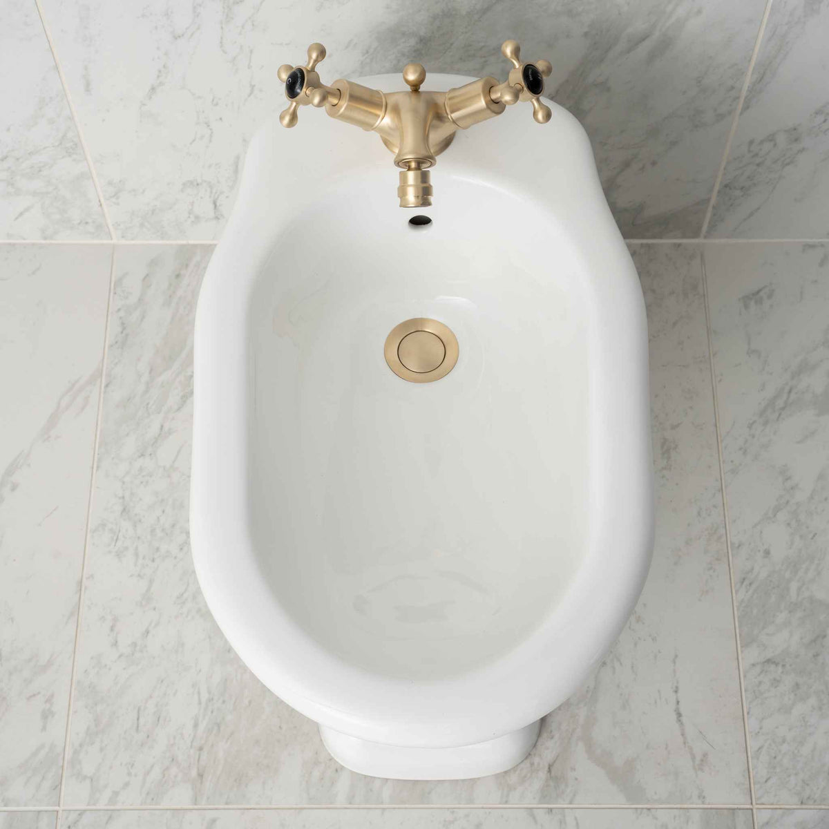 Montgomery White Floor Standing Bidet - Rutland London