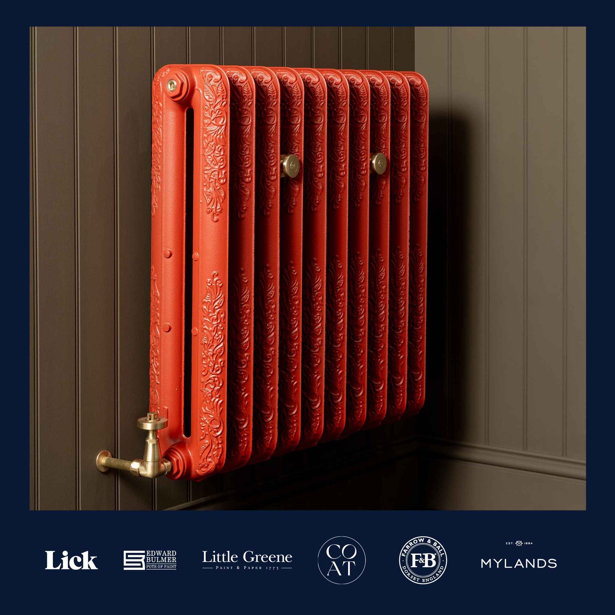 Chalton Cast Iron Radiator - Rutland London