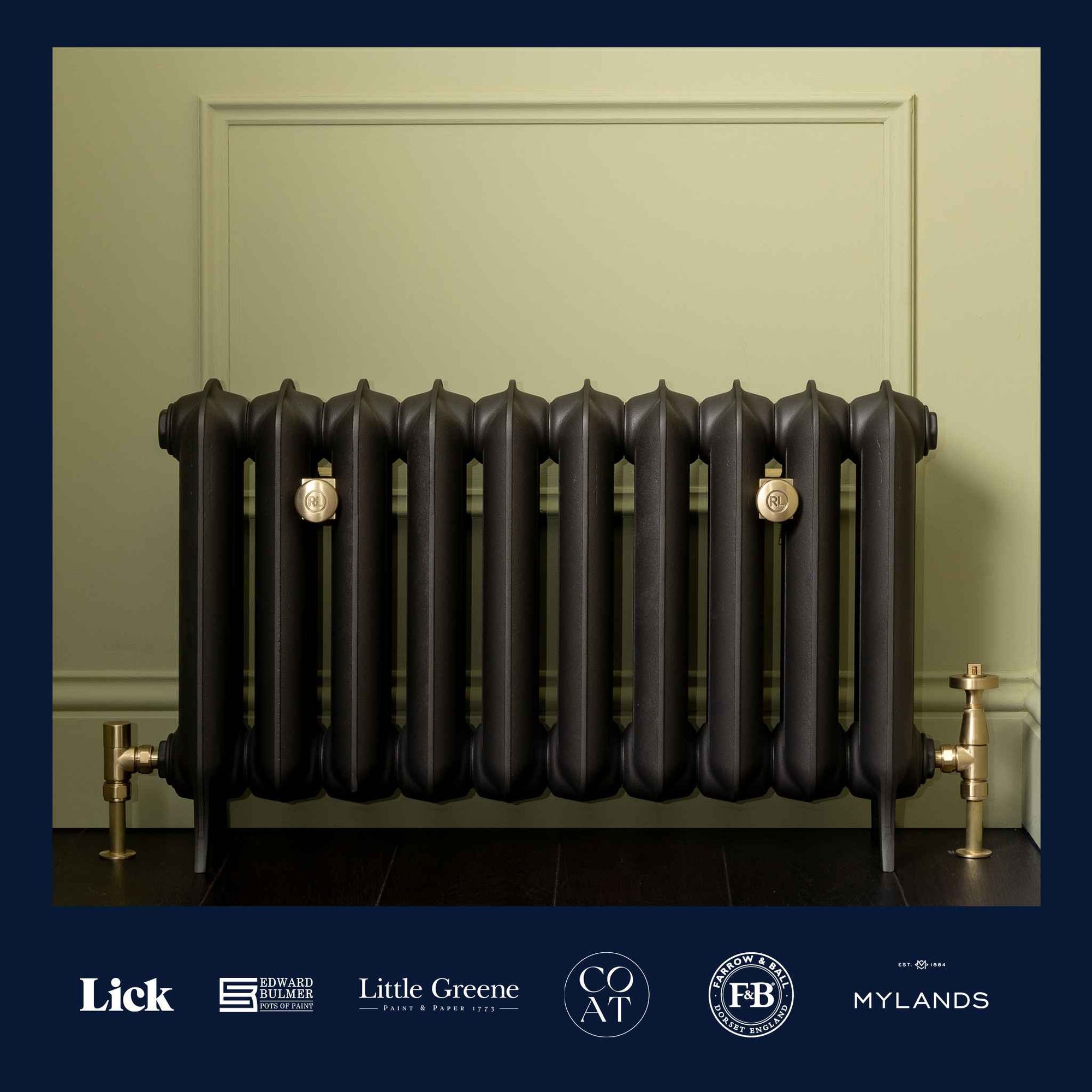 Selborne Cast Iron Radiator - Rutland London