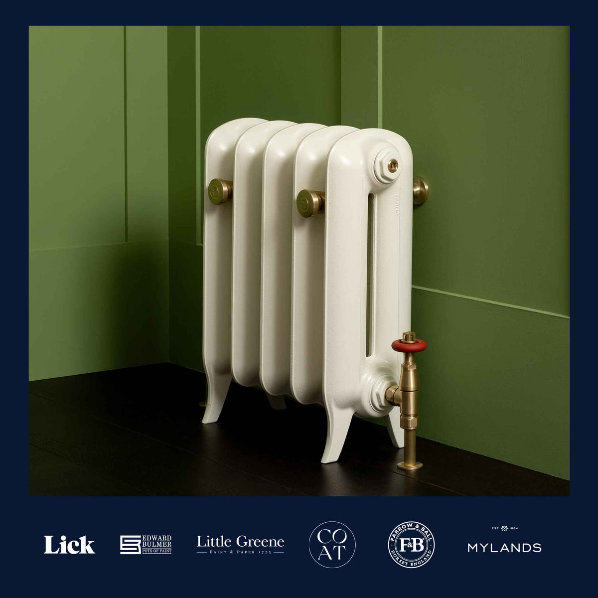 Chilworth Cast Iron Radiator - Rutland London